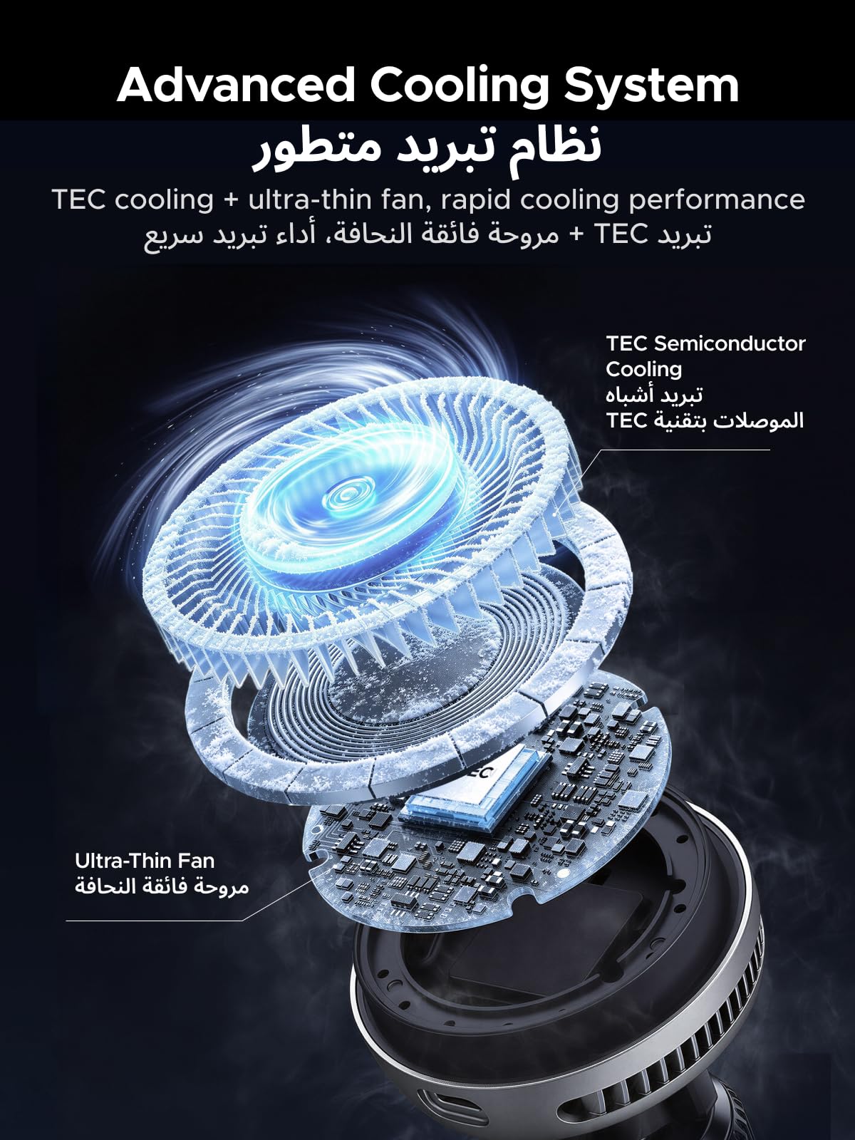 UGREEN MagFlow Pro Magnetic Wireless Car Charger 25W