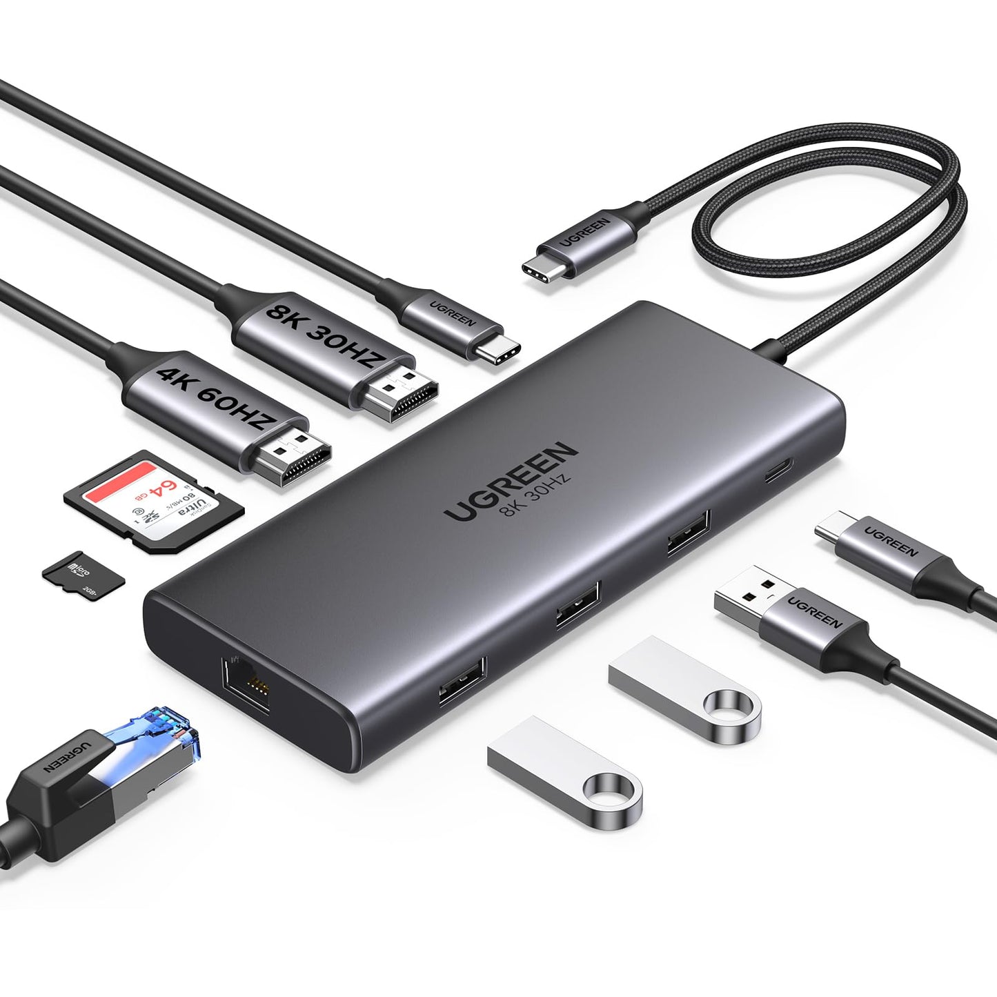 UGREEN Revodok Pro 210 10 in 1USB C Hub