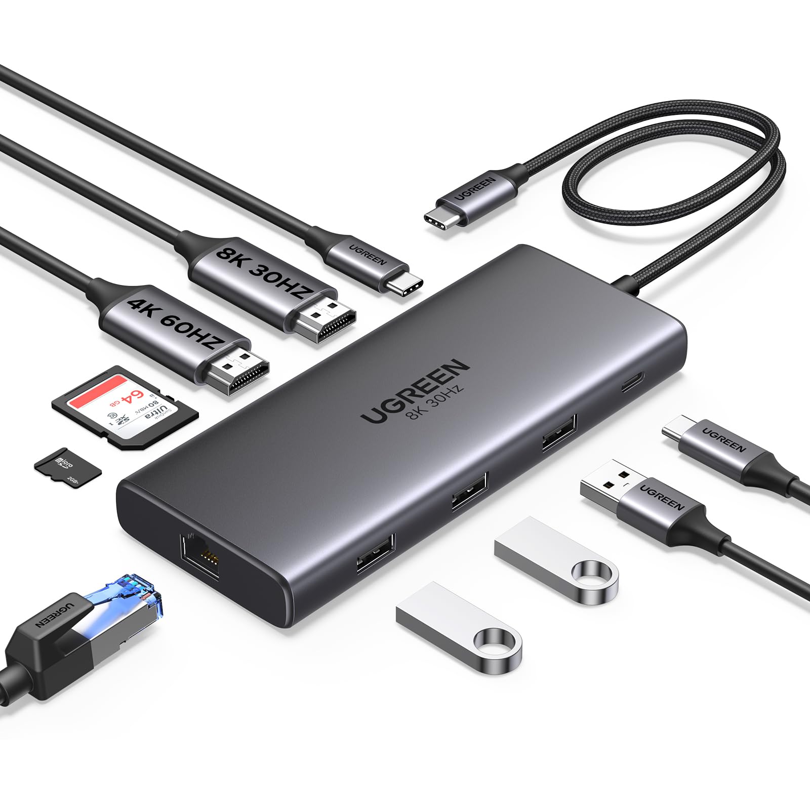 UGREEN Revodok Pro 210 10 in 1USB C Hub