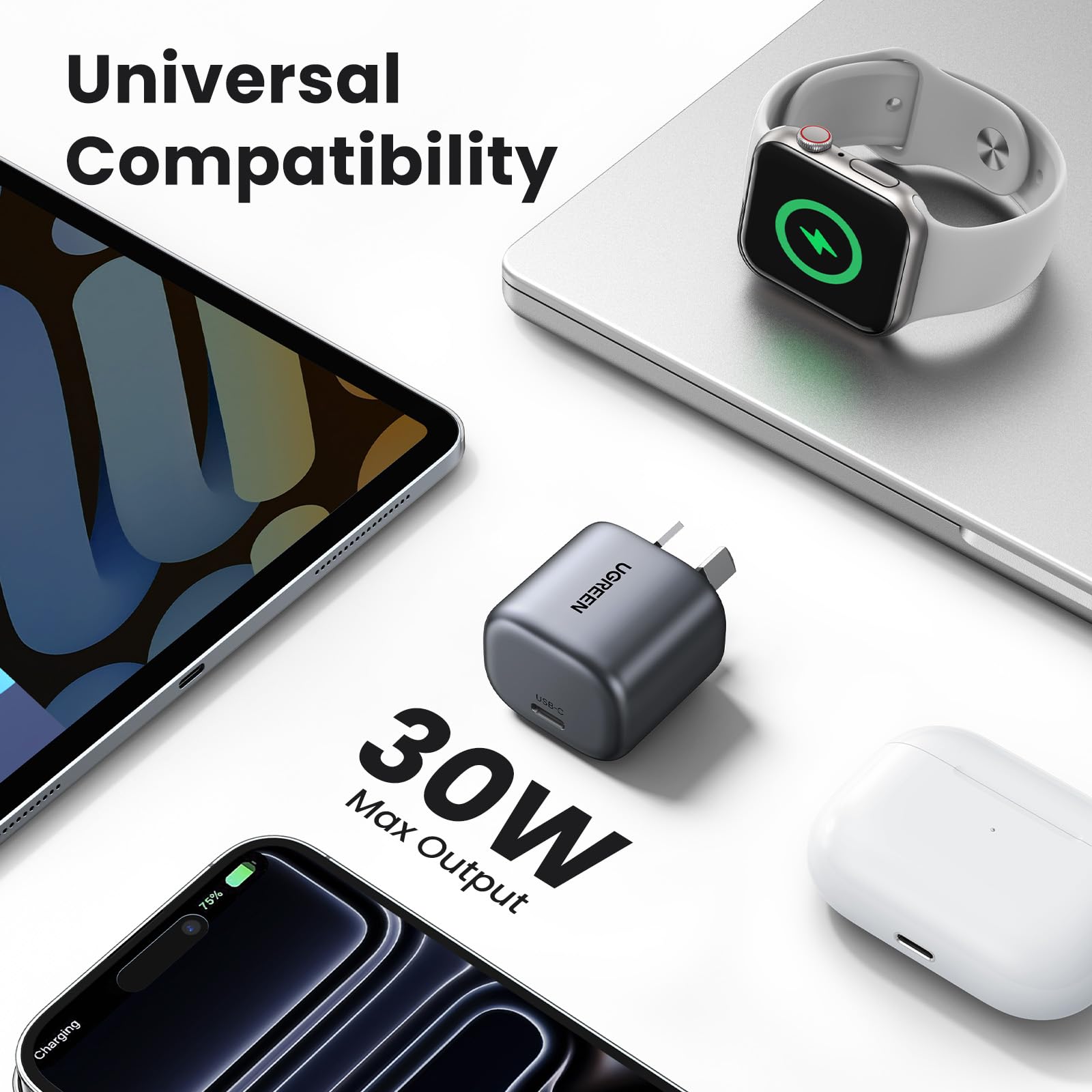 UGREEN Nexode 30W USB C Charger – UGREEN Official Site
