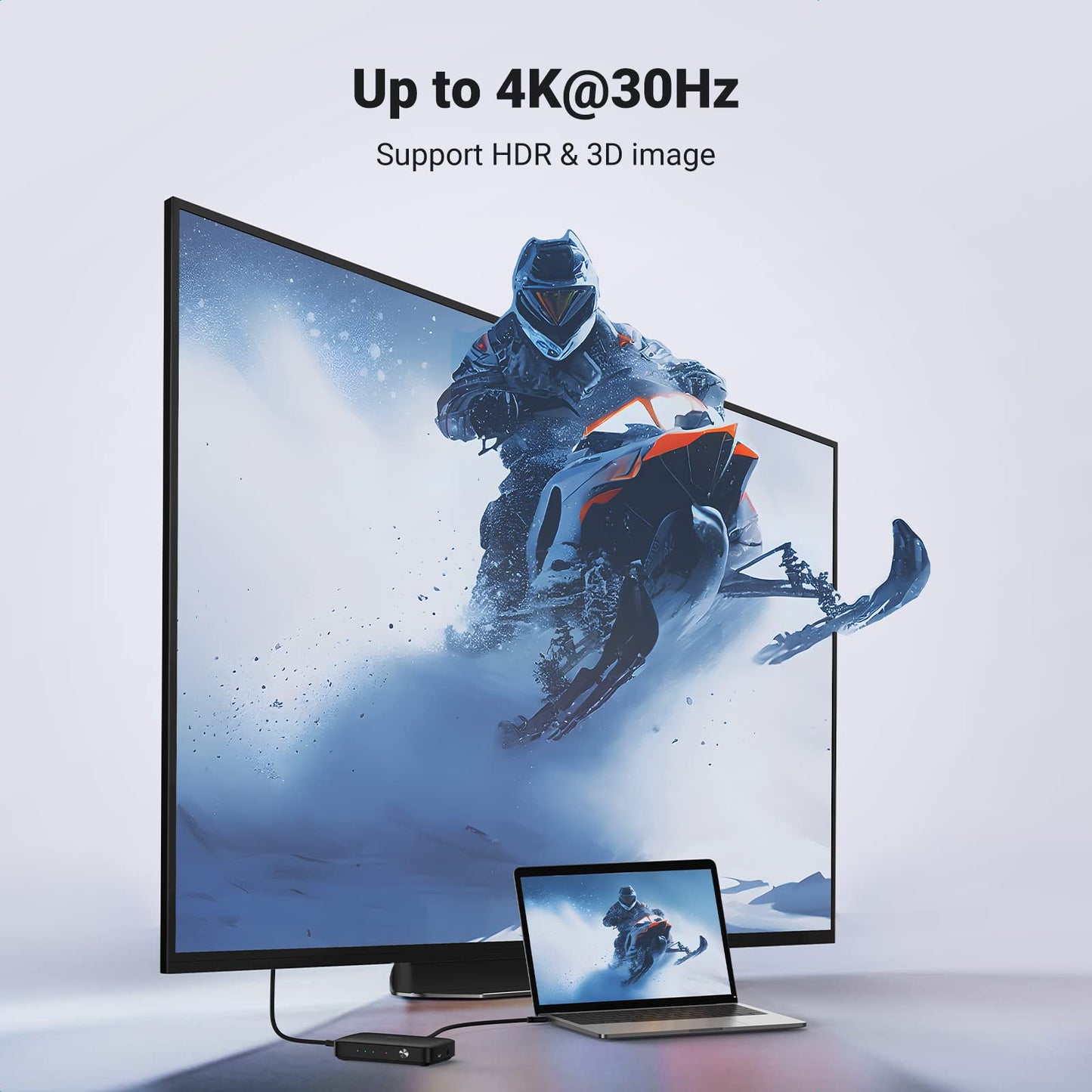 UGREEN HDMI Splitter (1 Giriş 4 Çıkış, 4K@60Hz)