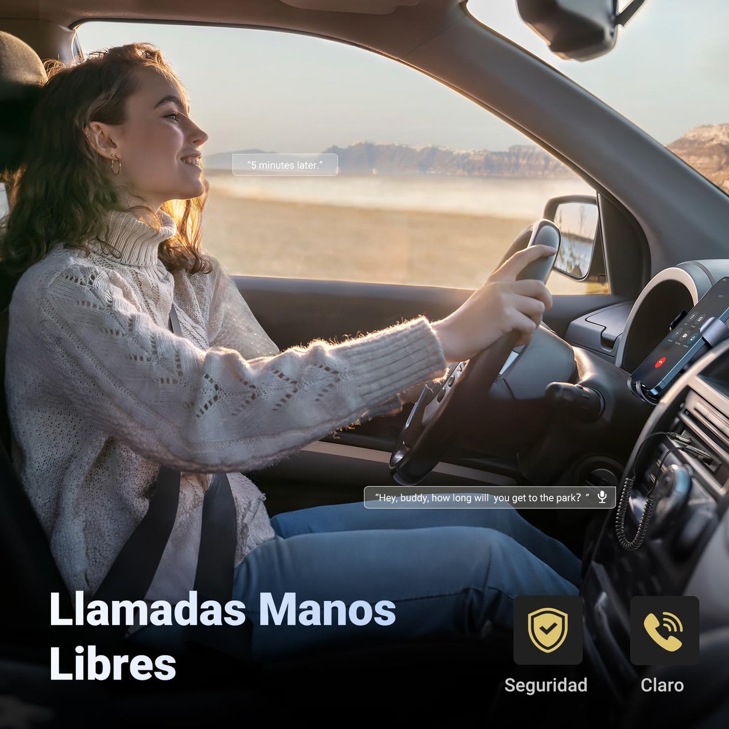 UGREEN Receptor Bluetooth 5.4 Adaptador Jack 3.5mm