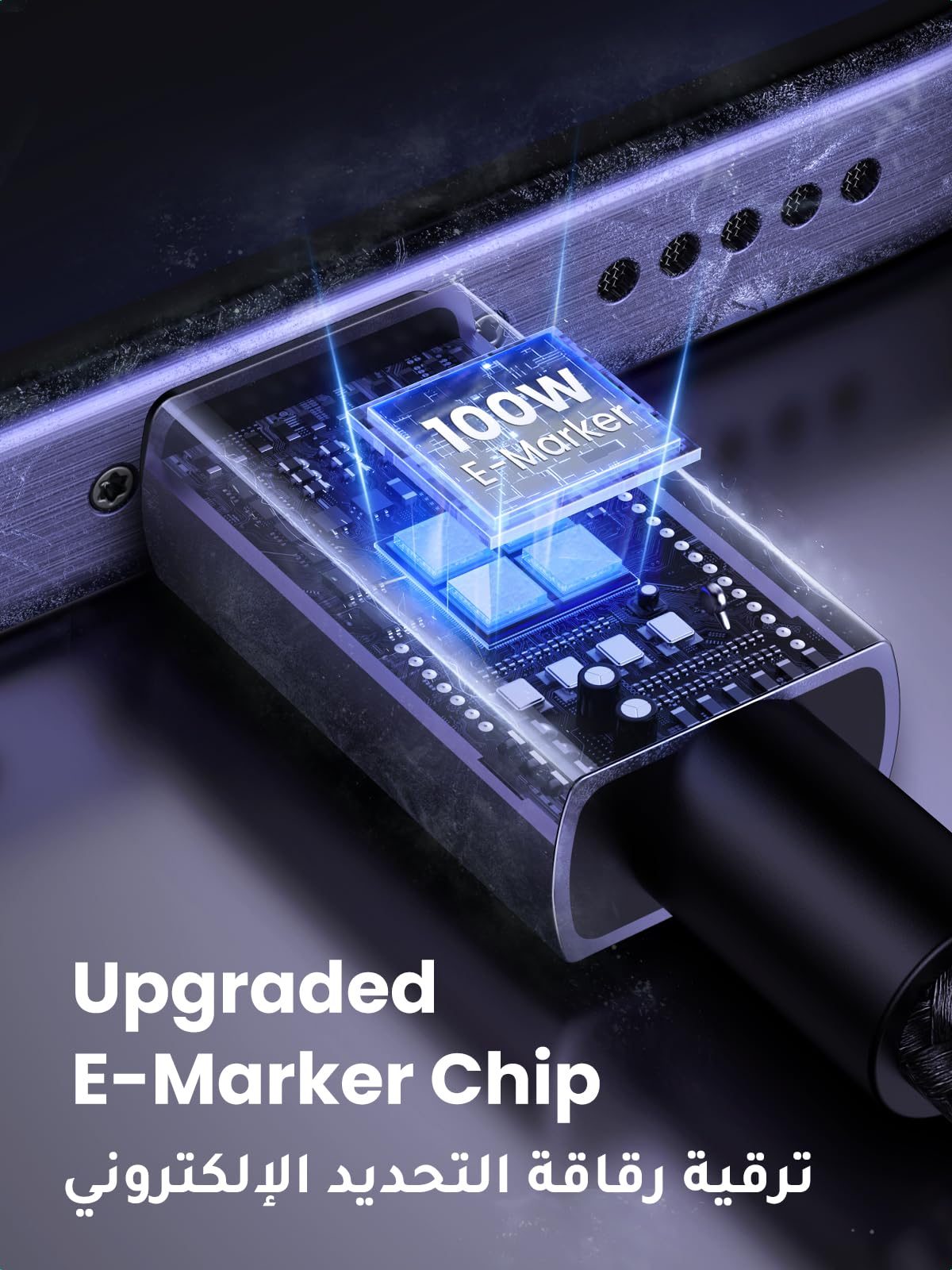 UGREEN 100W USB C Charger Cable 1M, PD 3.1 Type C to Type Cable, Fast Charging USB C Cord, 480Mbps Data Transfer for iPhone 15-17 Series, MacBook Pro M3, iPad Pro 2022/Air 5, Galaxy S25 Ultra/24