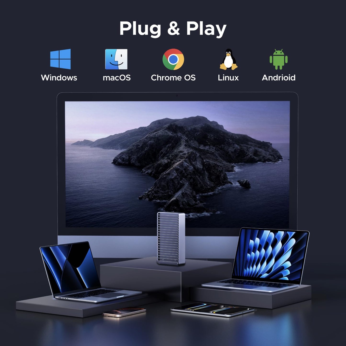 UGREEN Tool-Free 40Gbps NVMe SSD Enclosure