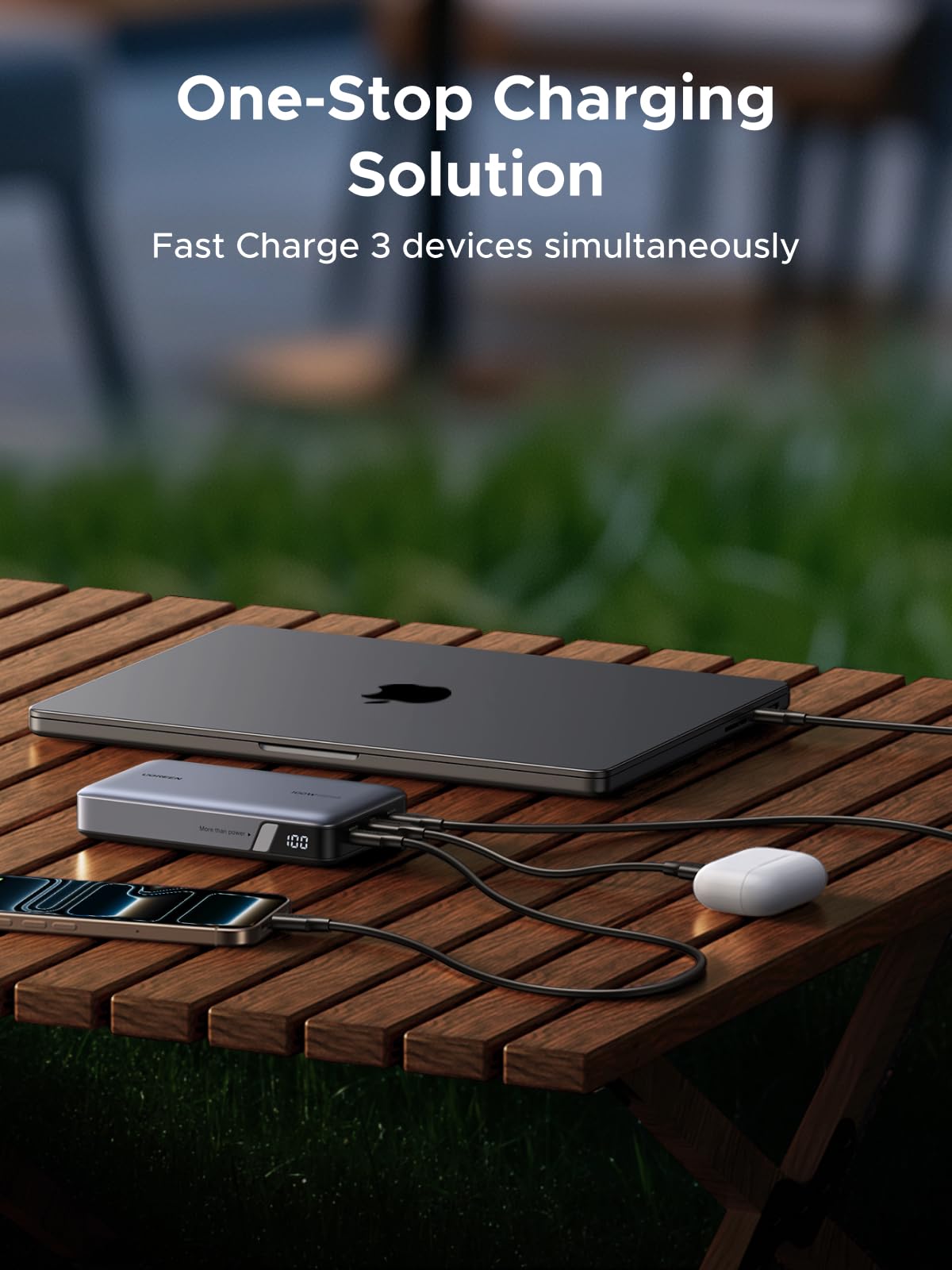UGREEN Nexode 20000mAh Power Bank 100W