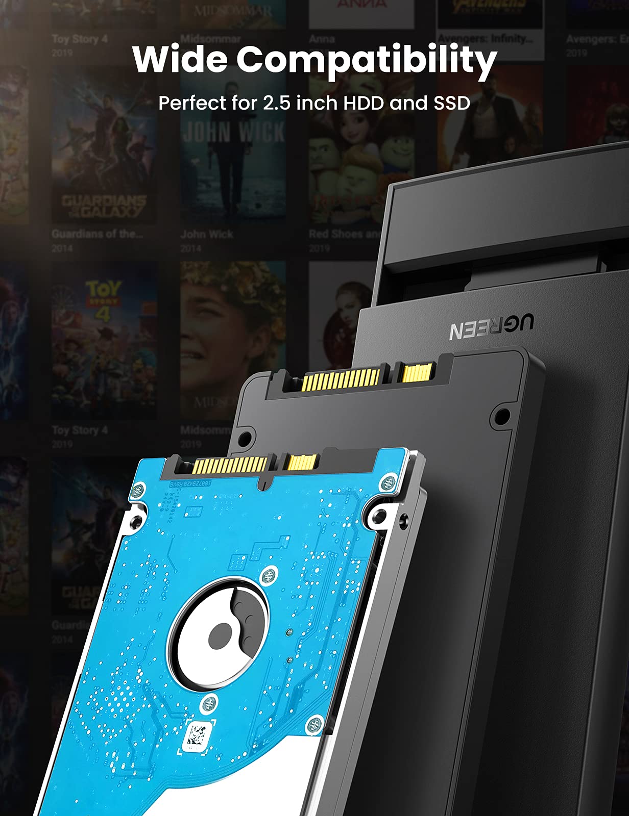 UGREEN USB 3.0 2.5” Disk Kutusu