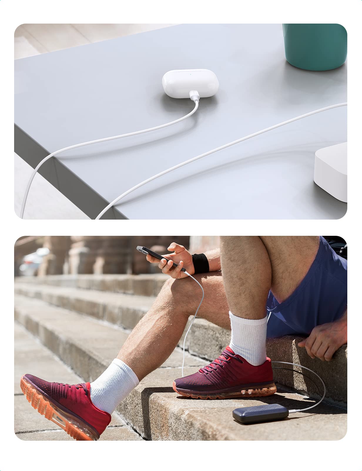 UGREEN كابل USB-C إلى Lightning نوع PVC