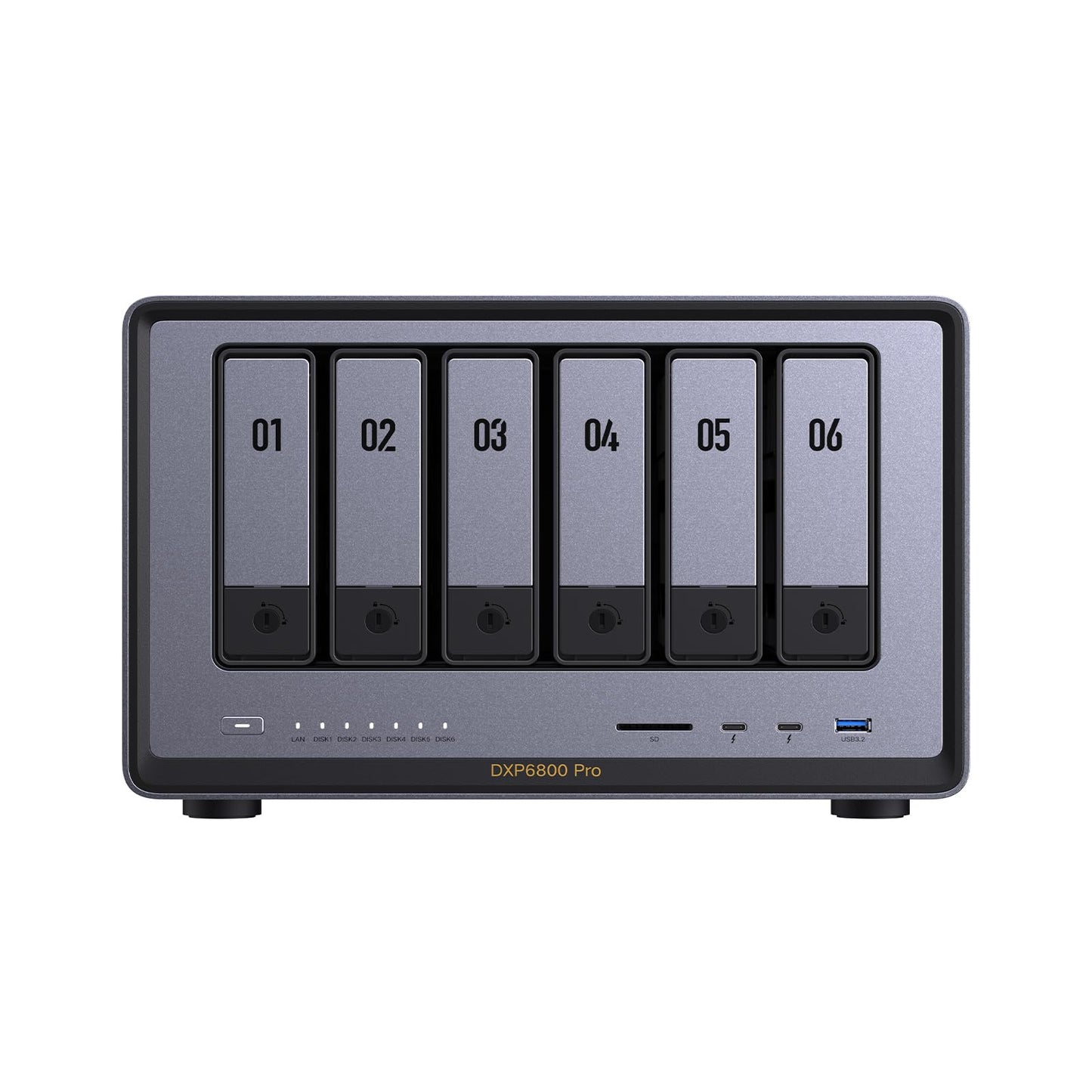 UGREEN NASync DXP6800 Pro, NAS de escritorio de 6 bahías, CPU Intel i5 1235u de 10 núcleos