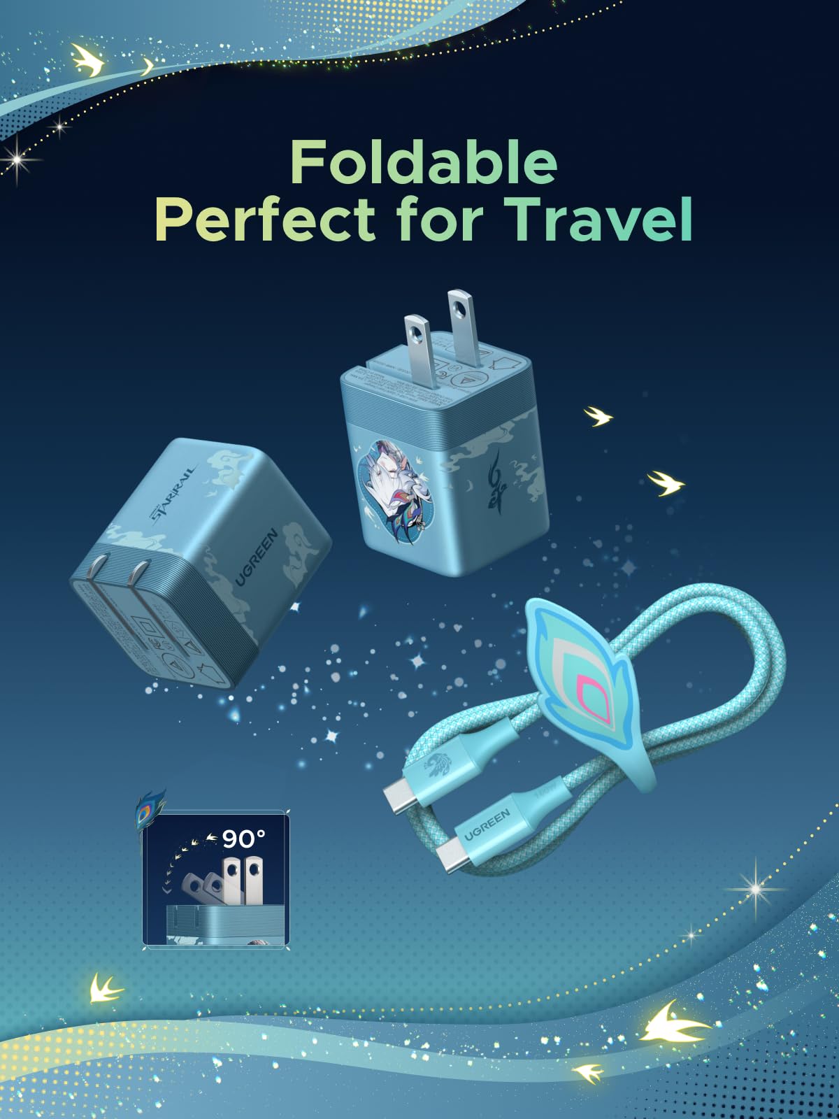UGREEN Nexode Air Charger Honkai: Star Rail Edition