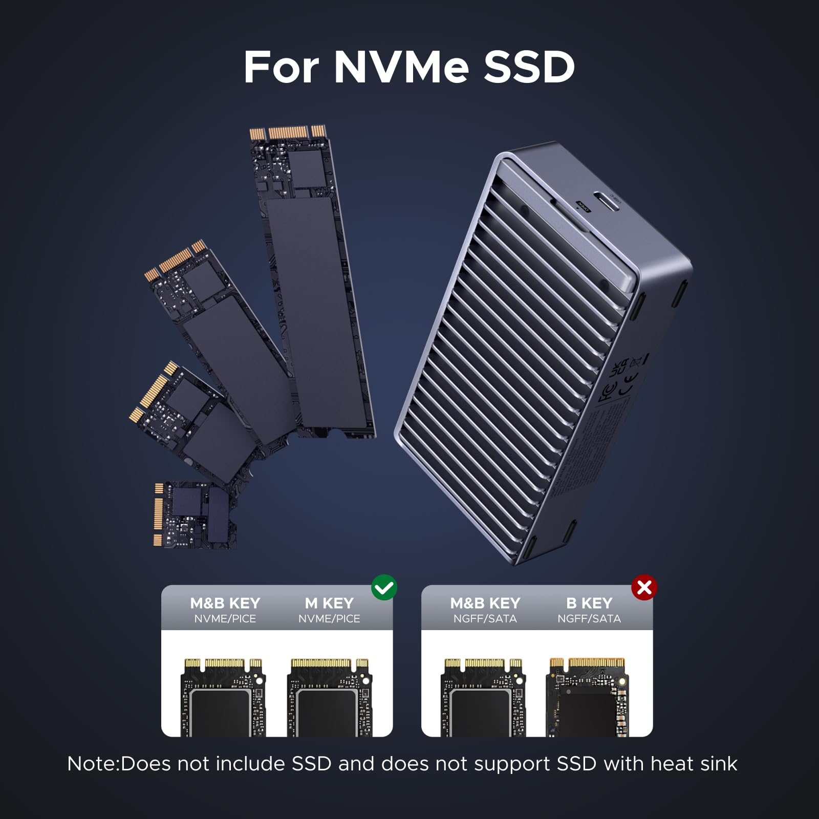 UGREEN 40Gbps M.2 NVMe SSD Enclosure – UGREEN Official Site