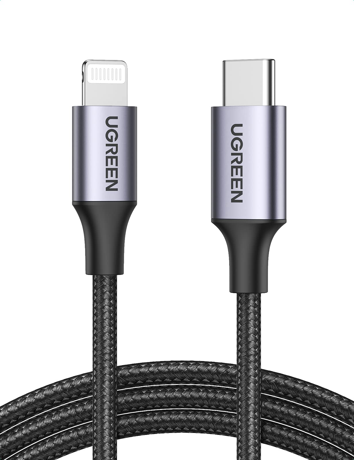 UGREEN Cable USB-C to Lightning Braided
