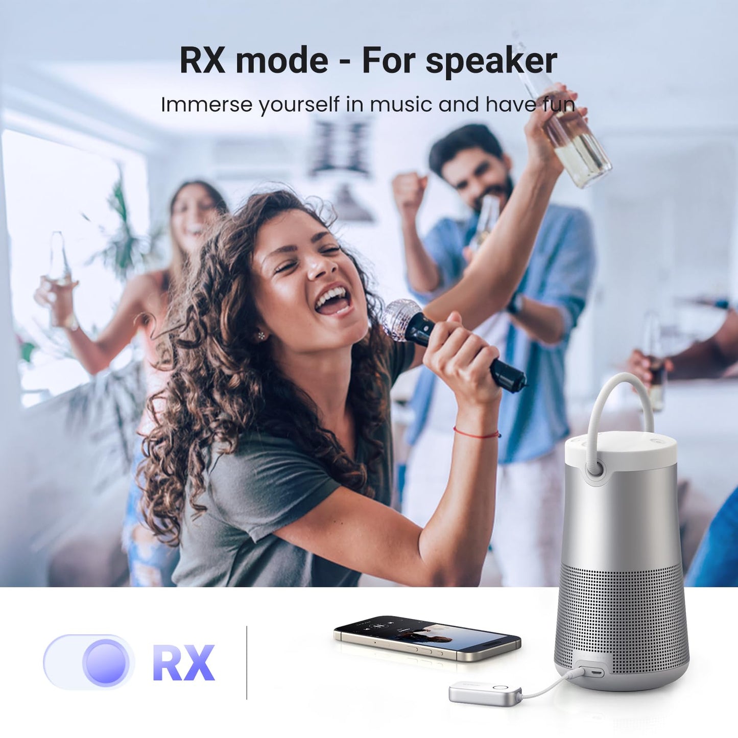 UGREEN Bluetooth 5.4 Transmitter and Receiver