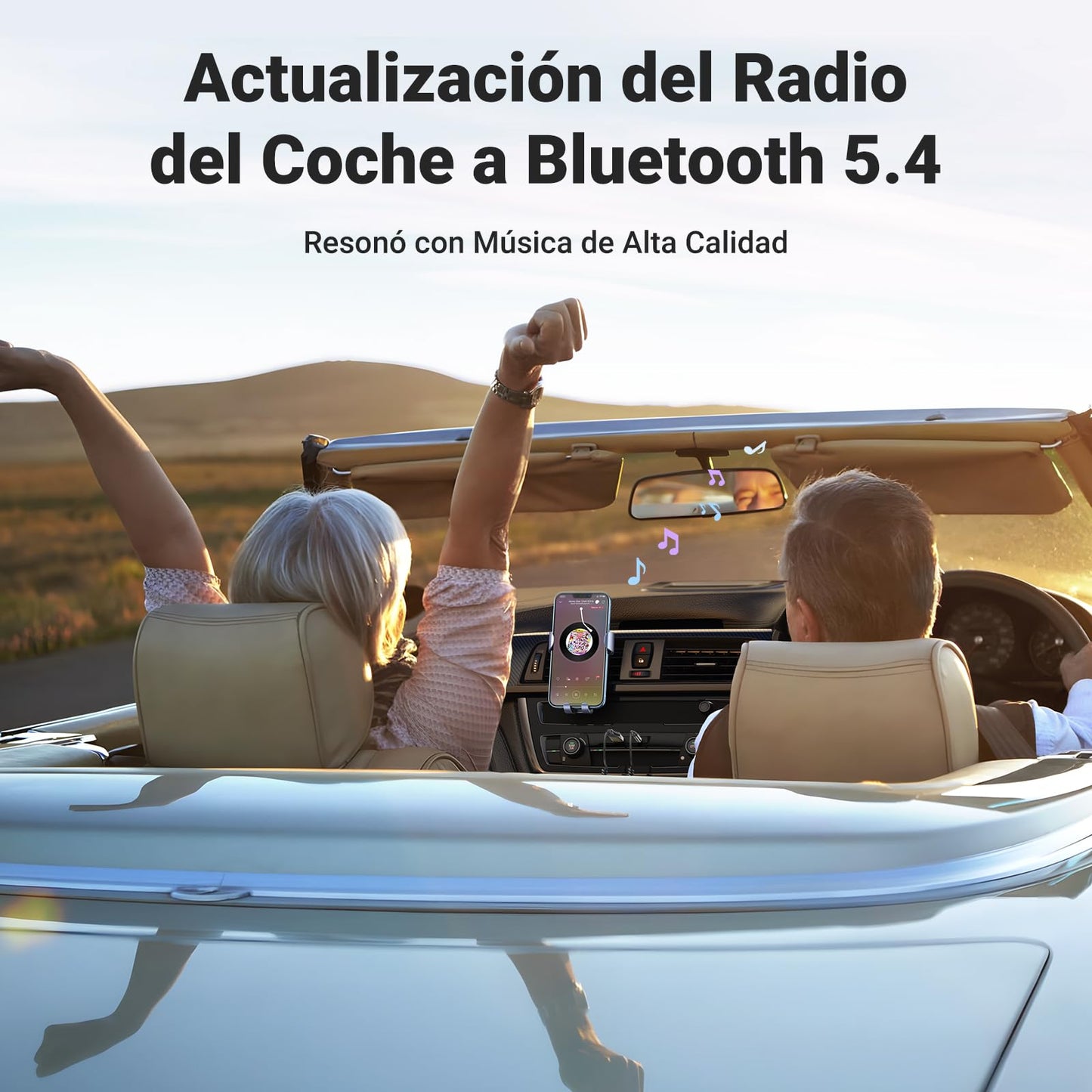 UGREEN Receptor Bluetooth 5.4 Adaptador Jack 3.5mm