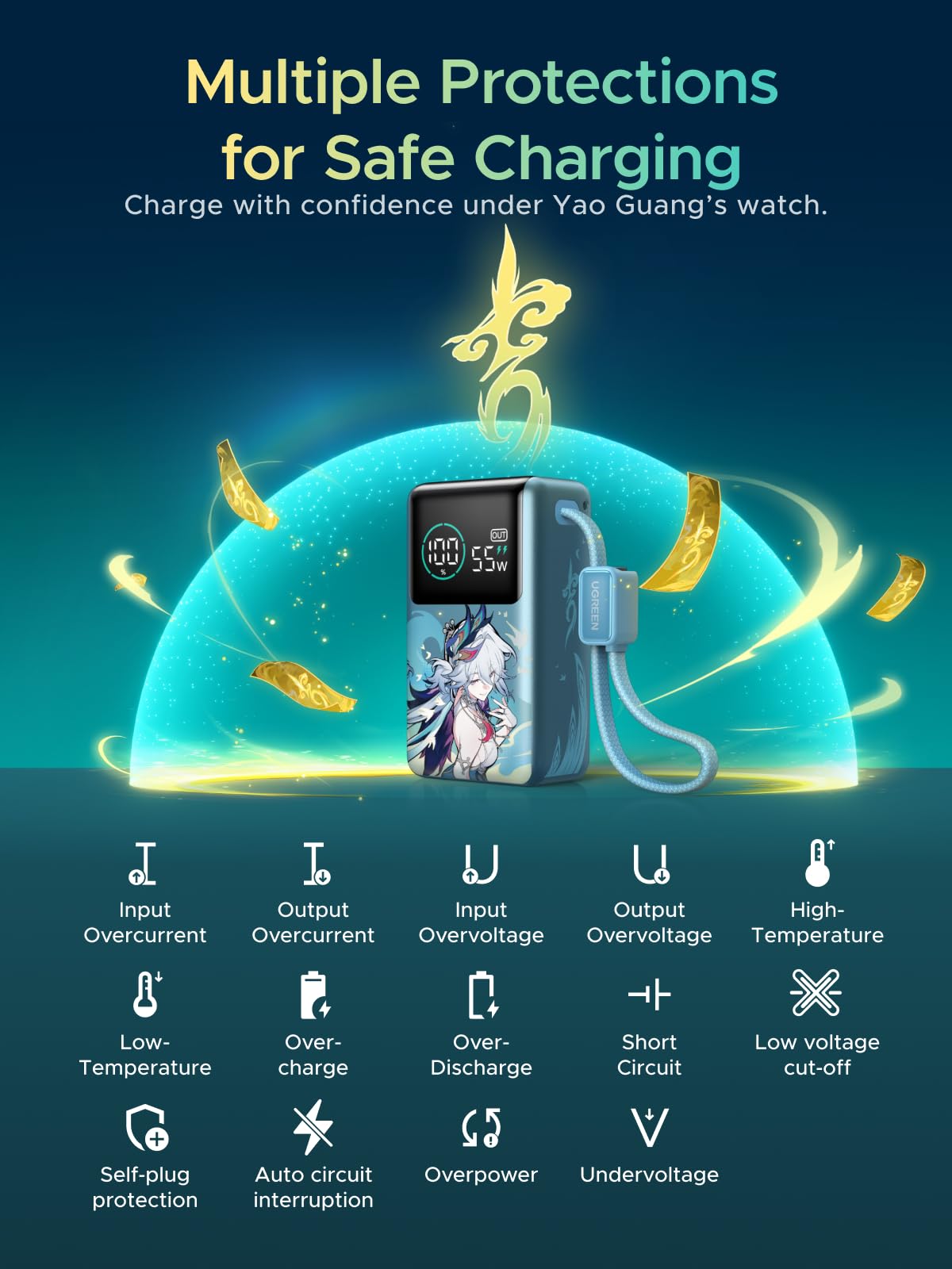 UGREEN Nexode Pro Power Bank Honkai: Star Rail Edition