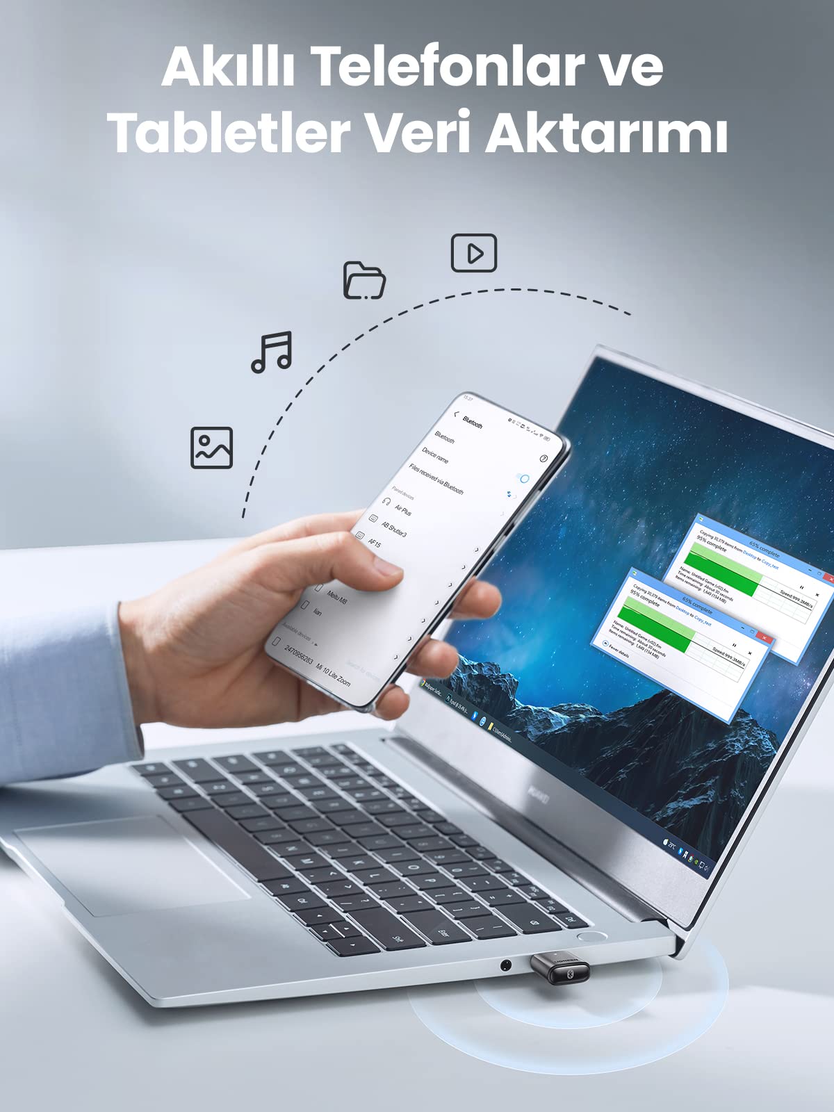 UGREEN Bluetooth 5.0 USB Adaptör