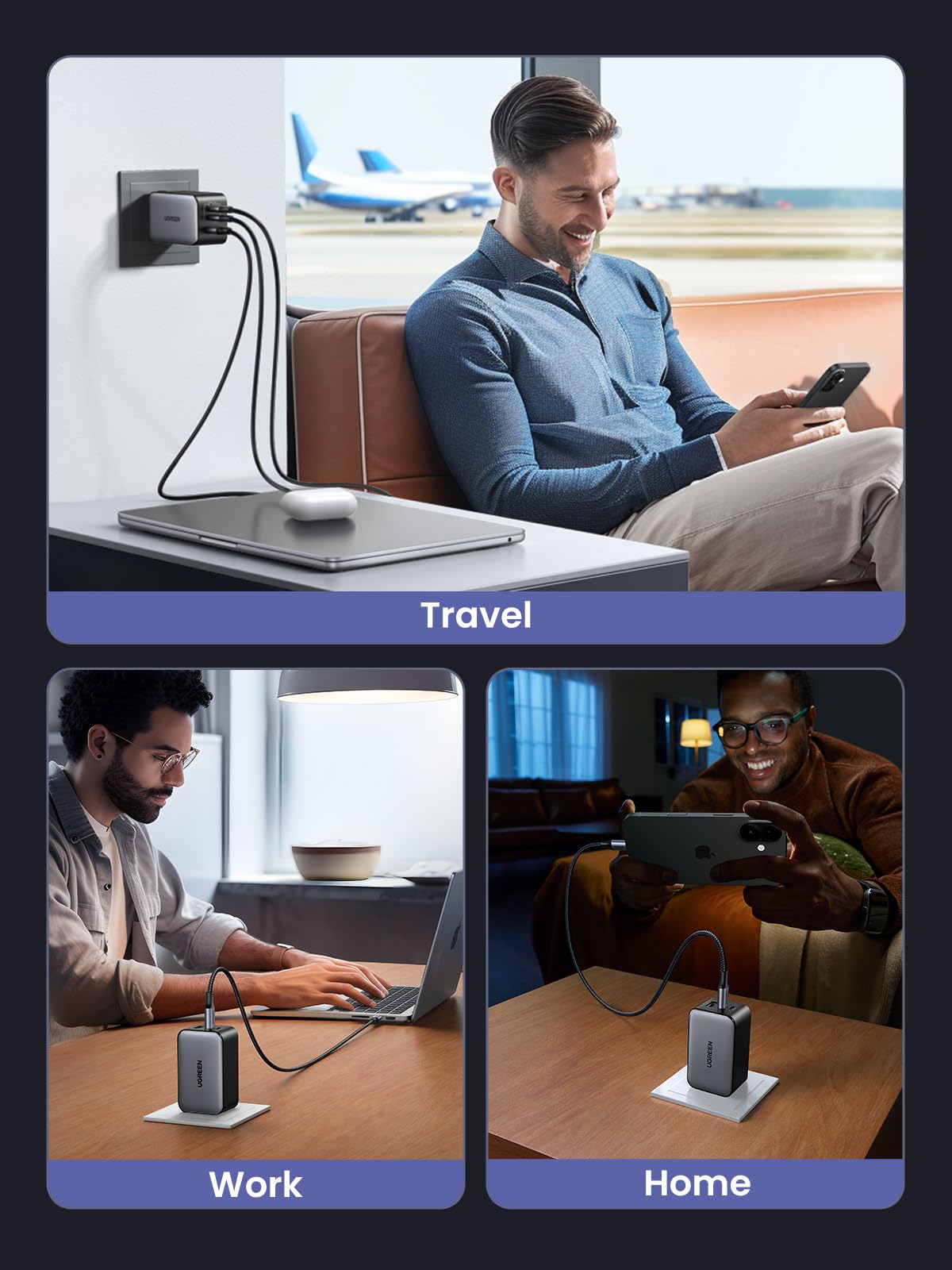 UGREEN Nexode 100W 2-Port Charger