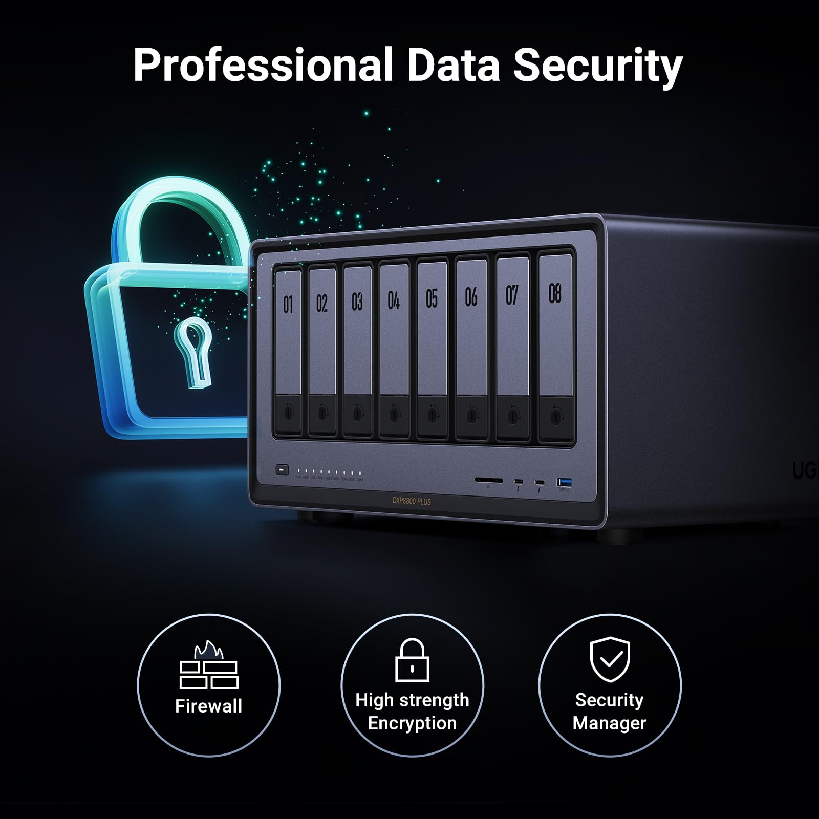 UGREEN NASync DXP8800Plus – UGREEN Official Site