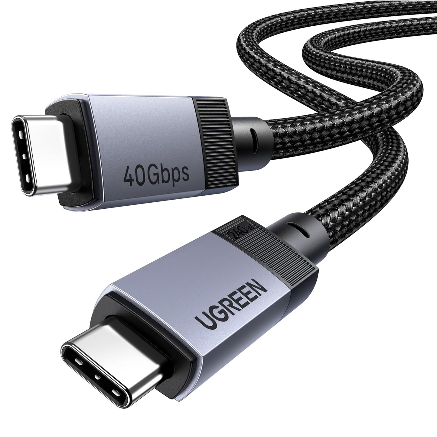 UGREEN 240W USB C Cable 40Gbps USB4.0 GEN3, 3FT
