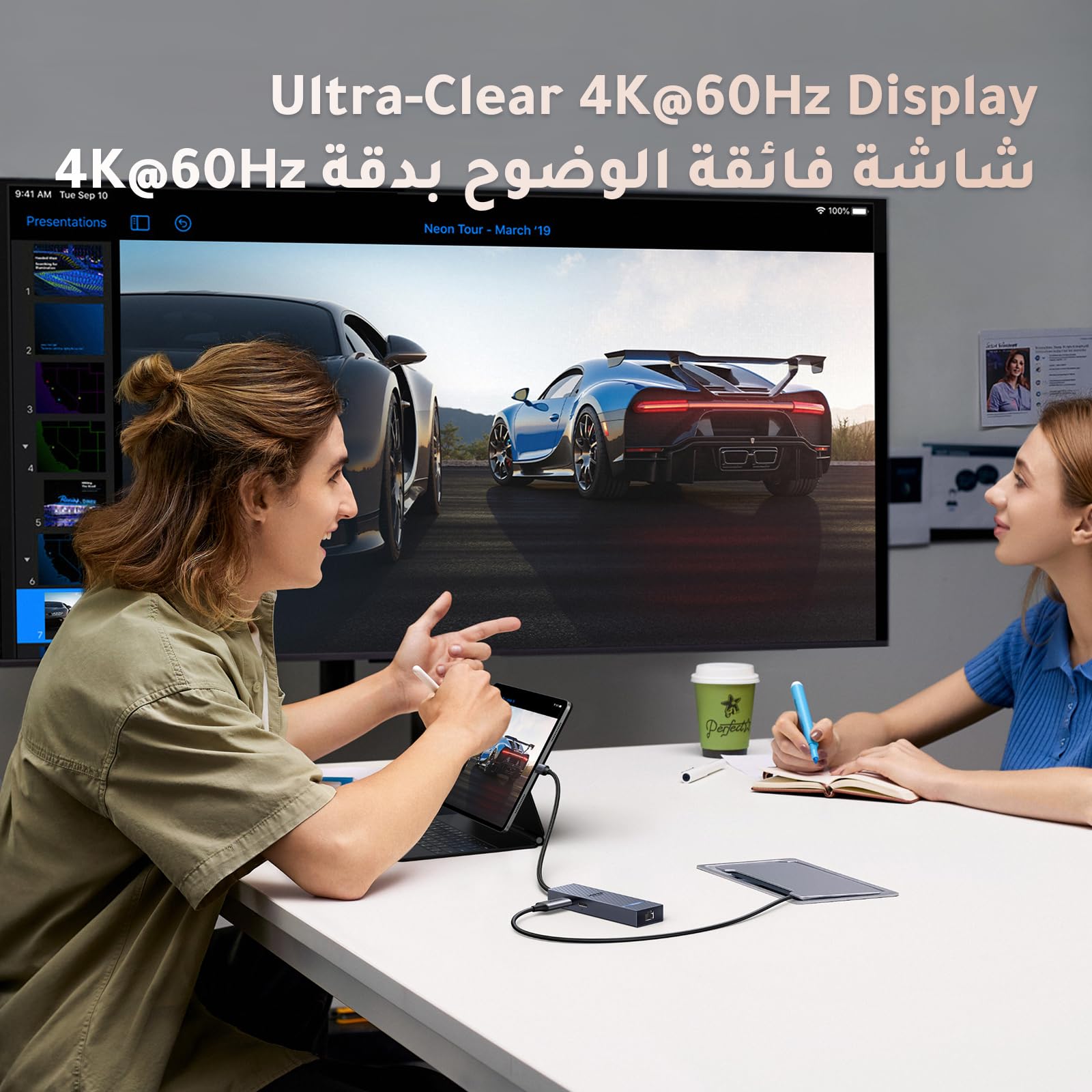 UGREEN Revodok Pro 1061 موزع USB-C ‏6 في 1