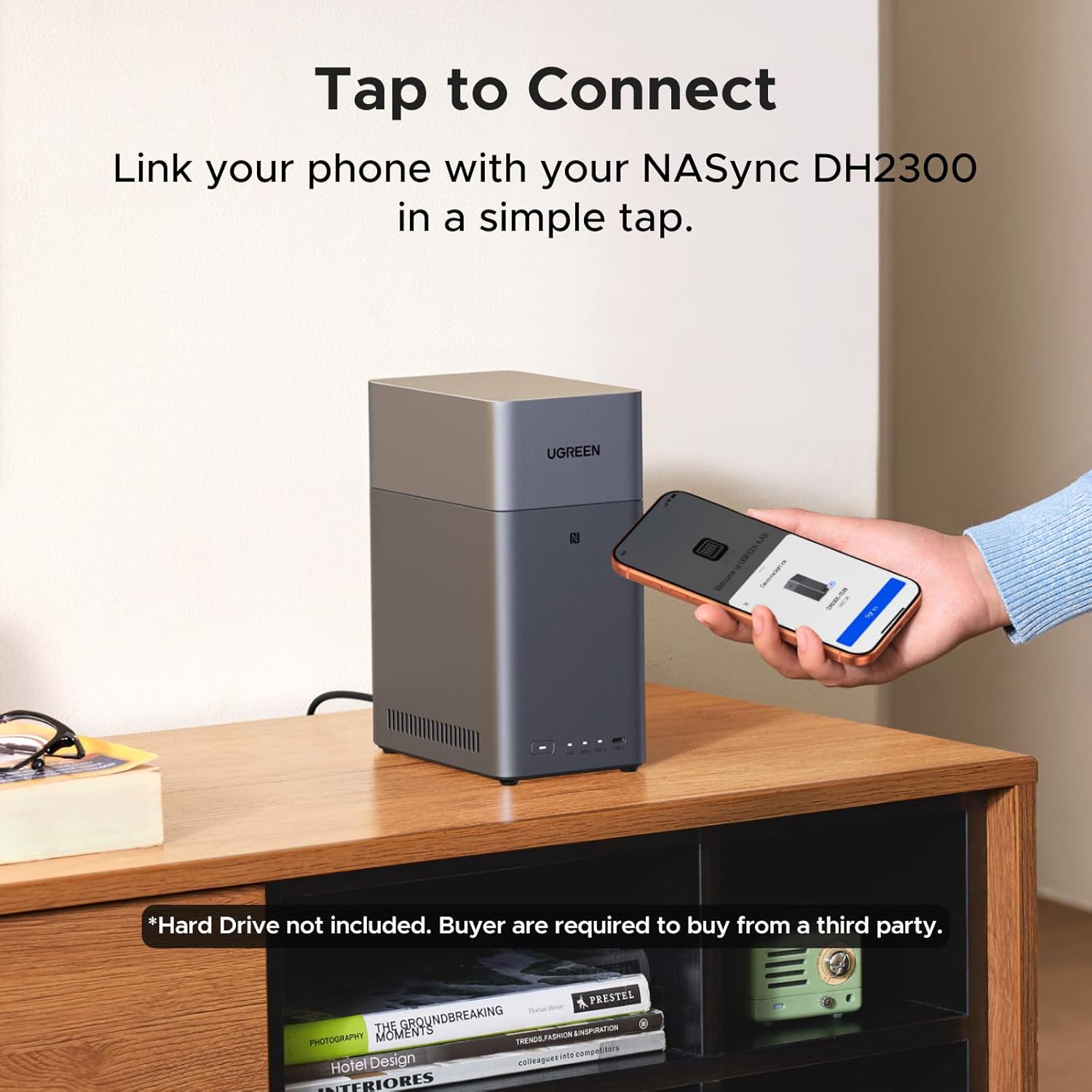 UGREEN Storage Network Attached DH2300 Diskless EU – UGREEN