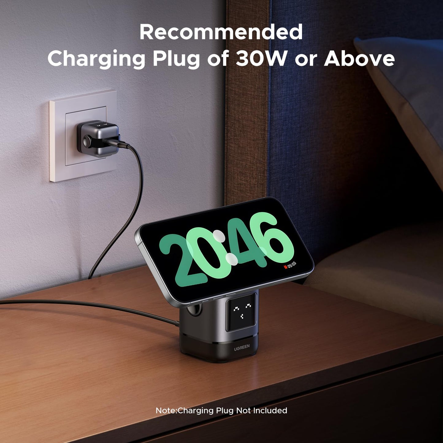 UGREEN Uno 15W 2-in-1 Magnetic Wireless Charger