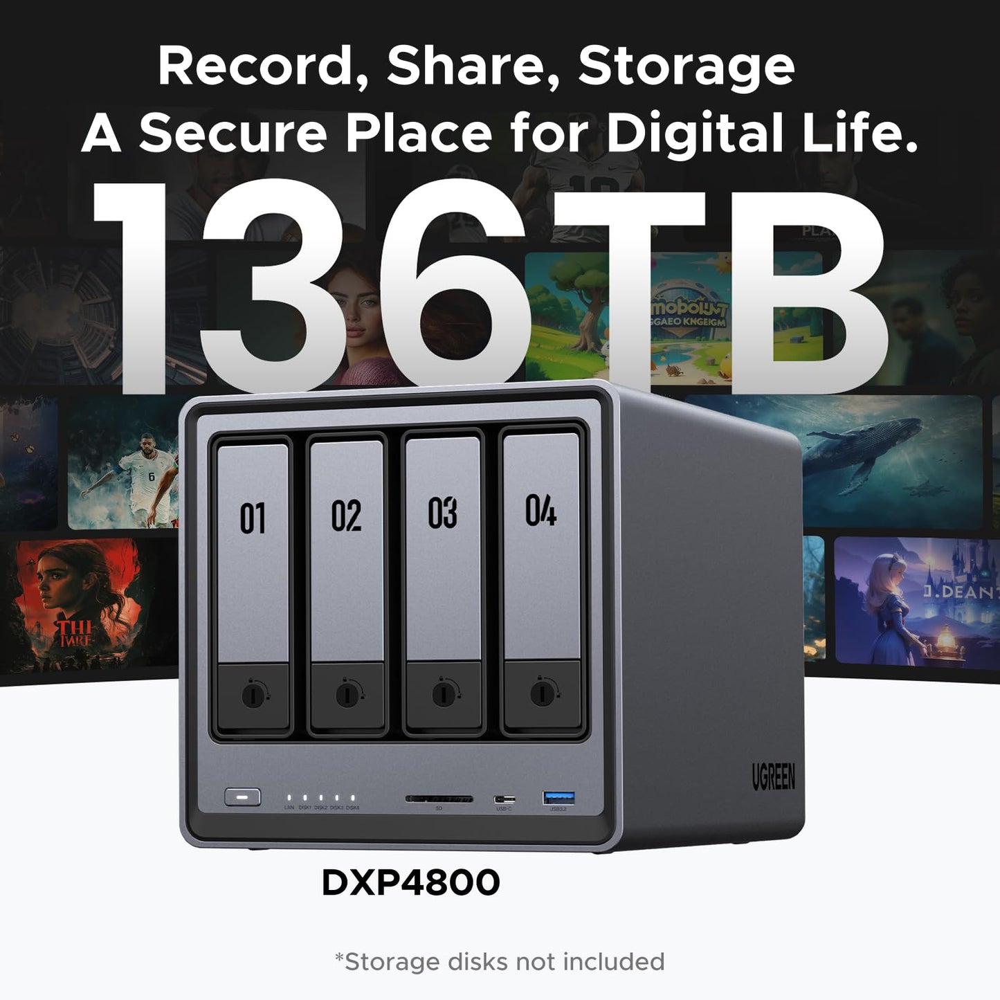 UGREEN NASync DXP4800