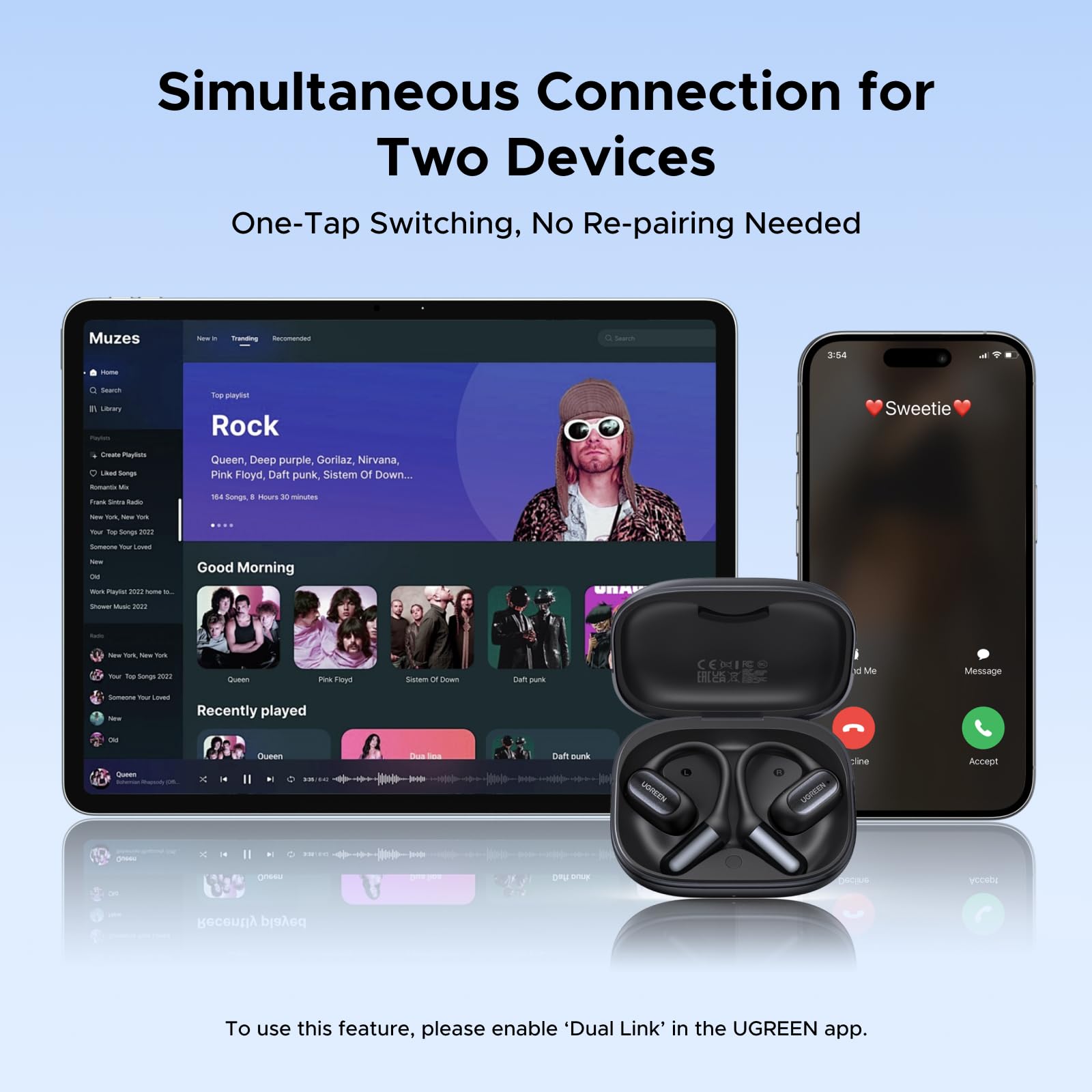 UGREEN FitBuds Open-ear Headphones – UGREEN Official Site