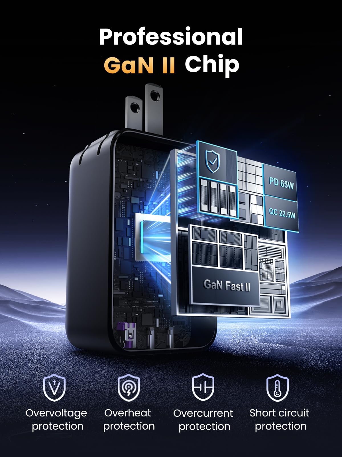 UGREEN Nexode 100W 2-Port Charger