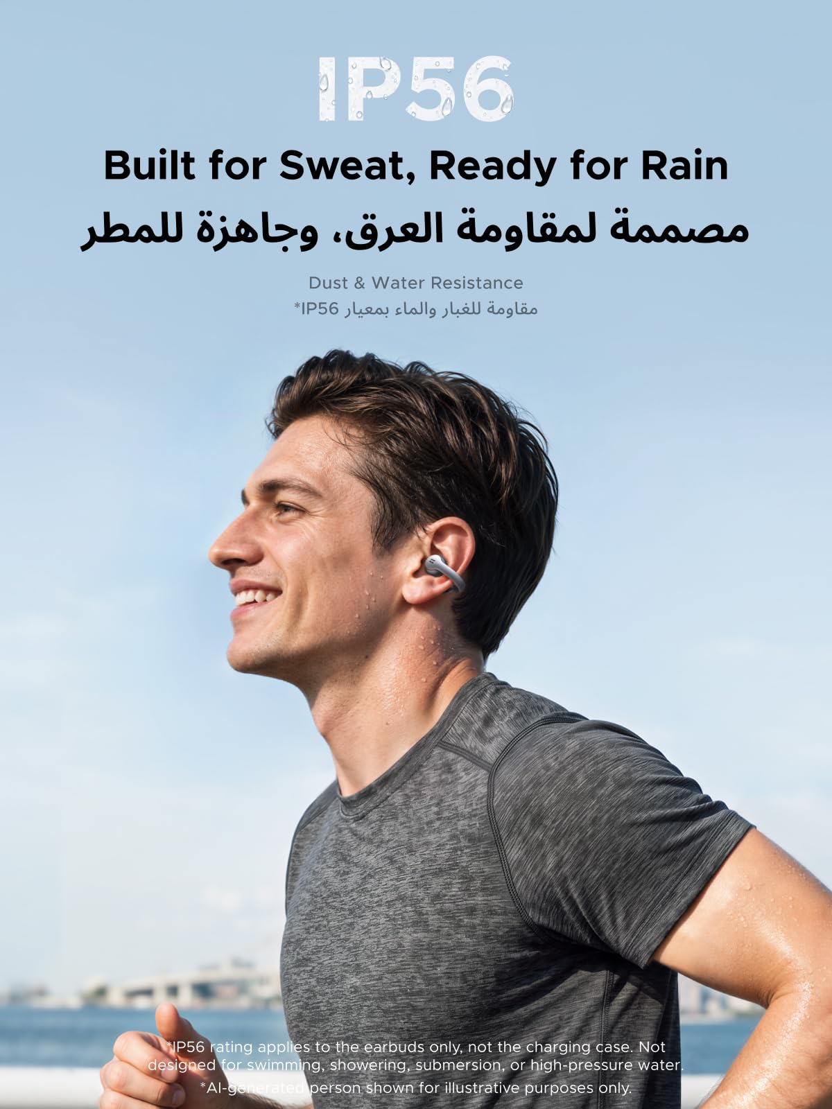 UGREEN Clipbuds Pro 2 Earbuds, AI Assistance Open-ear Wireless Earbuds