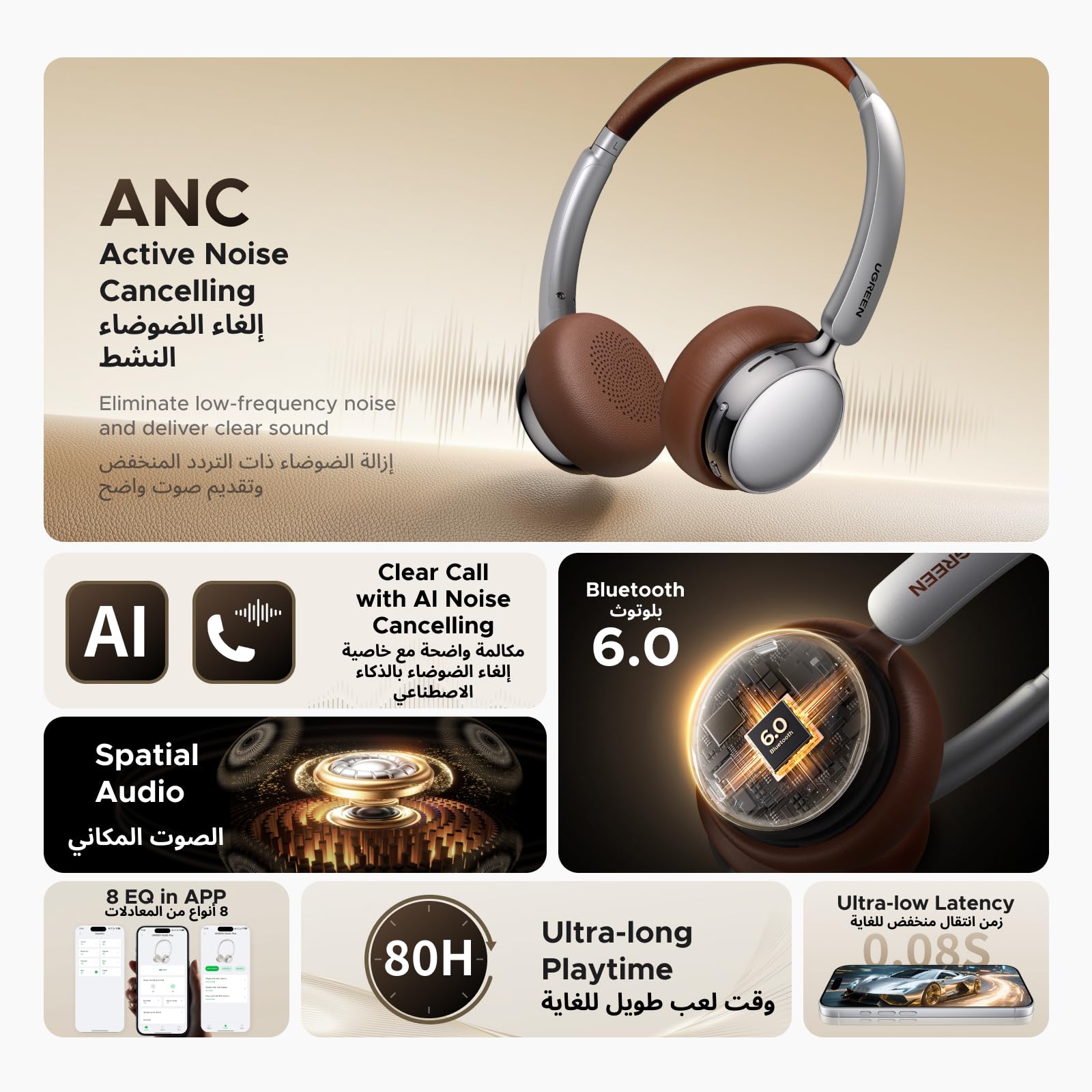 UGREEN Studio Plus Headphones