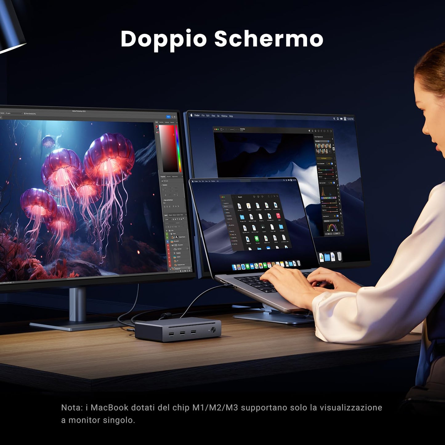 UGREEN Revodok Max 208 Docking Station Thunderbolt 4 8 In 1 Hub