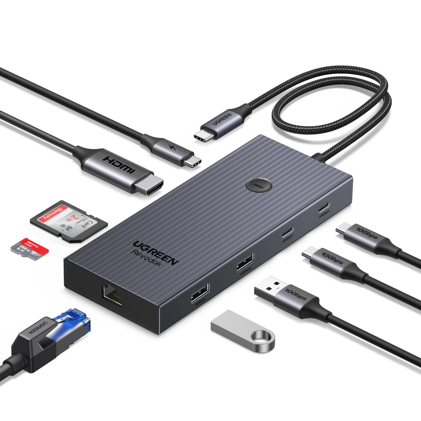 UGREEN Revodok Pro USB-C Hub 9-in-1