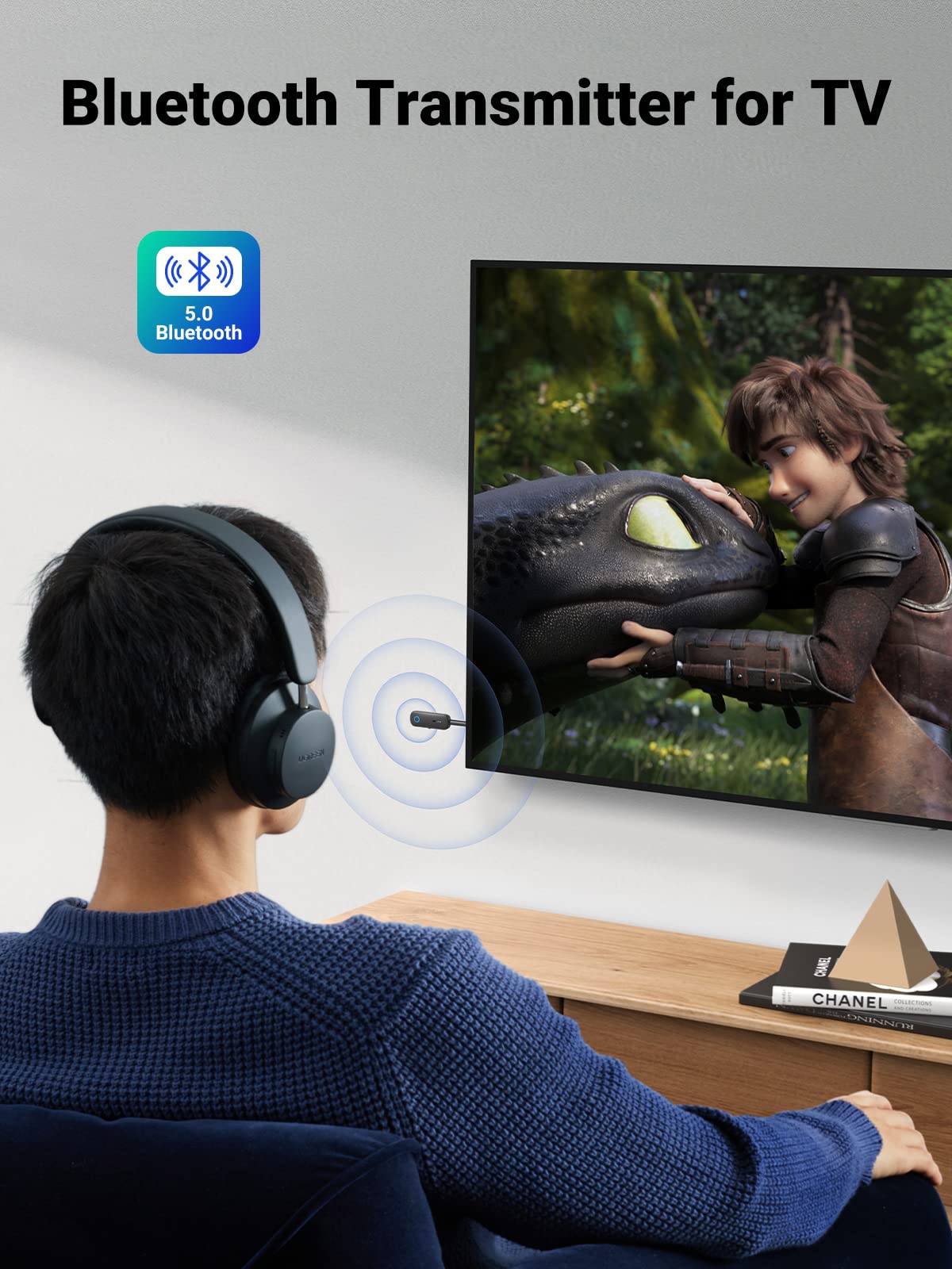 UGREEN Bluetooth 5.0 Transmitter and Receiver