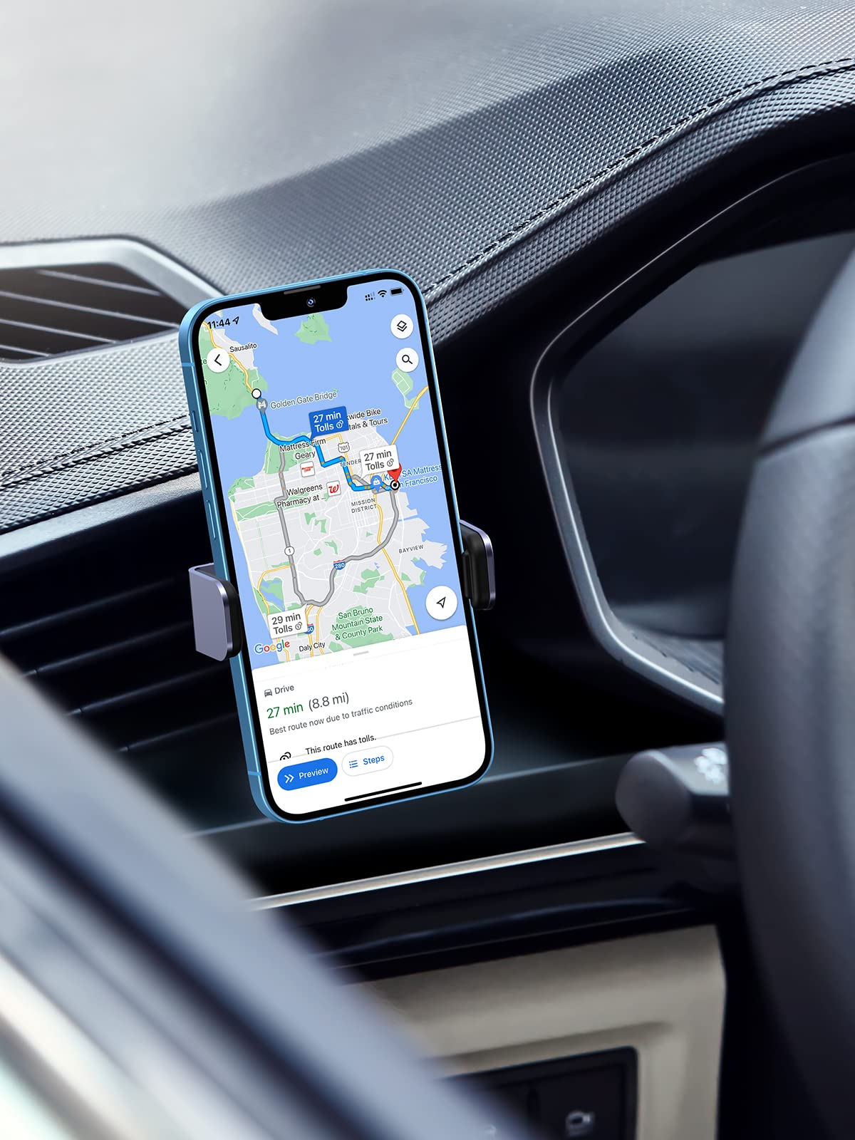 UGREEN Havalandırma Izgarası Telefon Tutucu