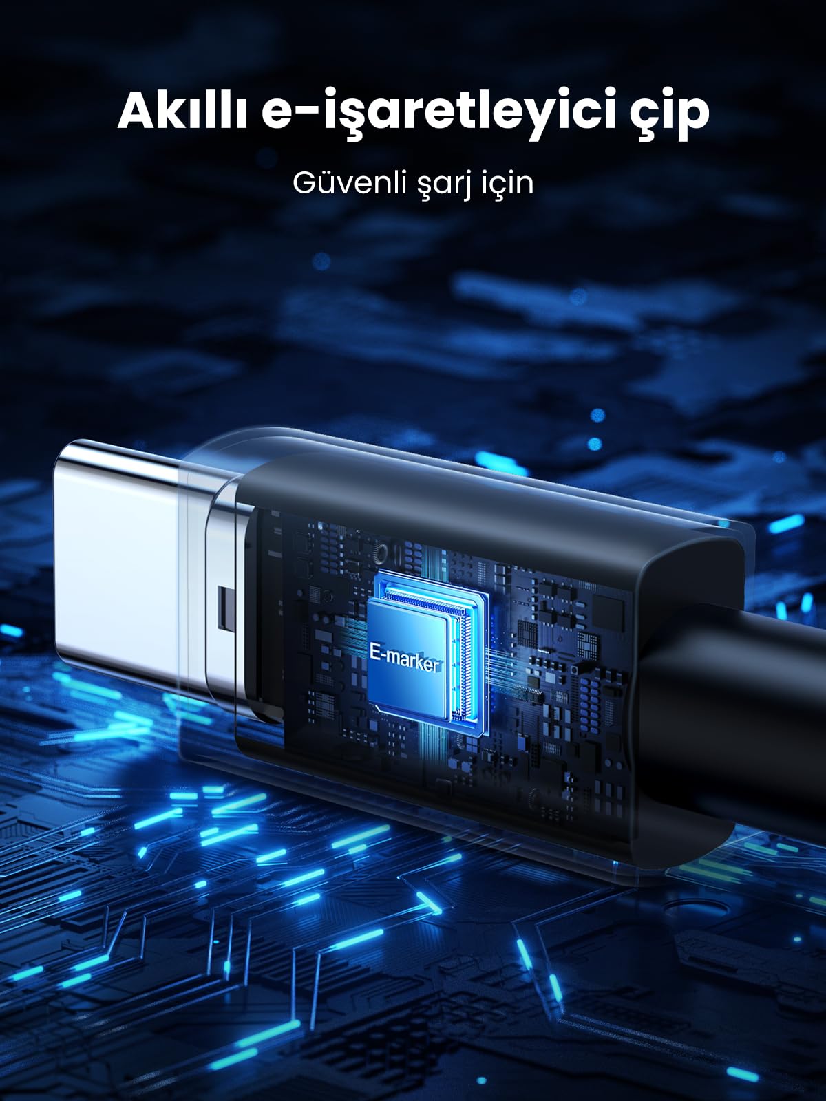 UGREEN USB-C’den USB-C’ye Kablo