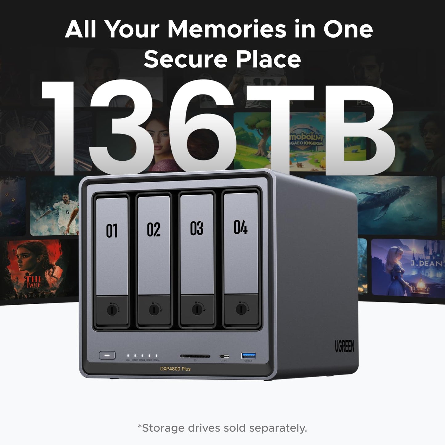 UGREEN NASync DXP4800Plus