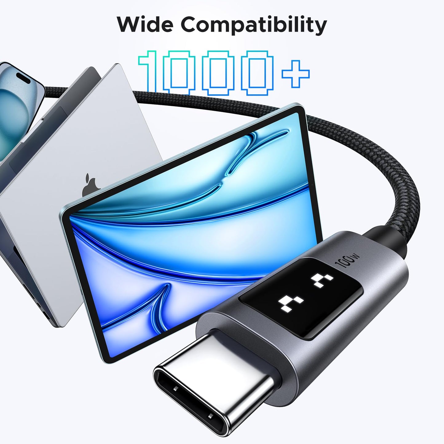 สายชาร์จ UGREEN Uno USB-C to USB-C 100W