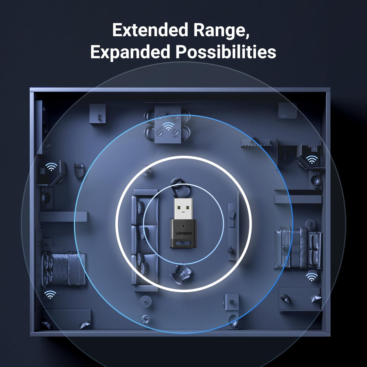 UGREEN Bluetooth 5.4 Adapter for PC