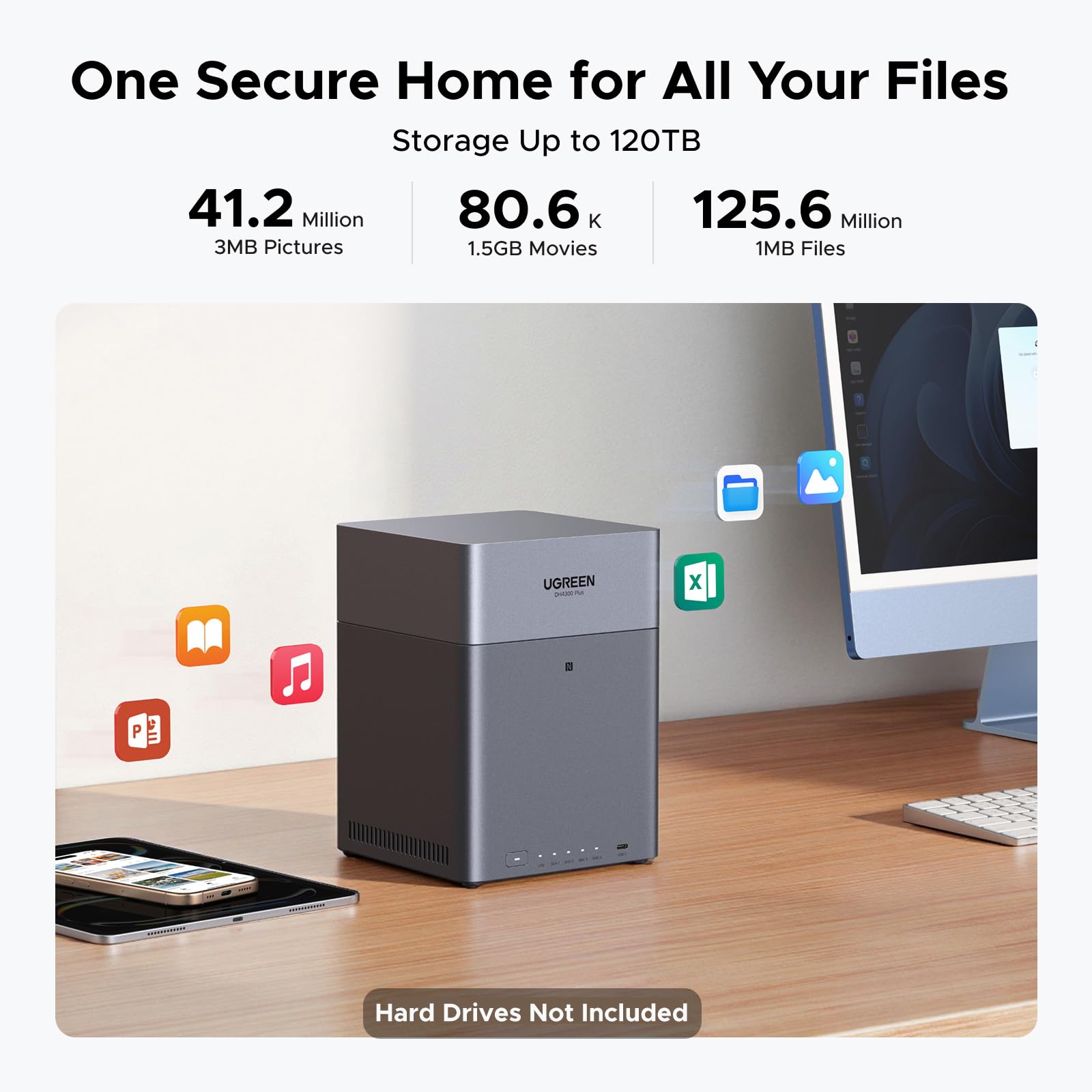 UGREEN NASync DH4300 Plus – UGREEN Official Site