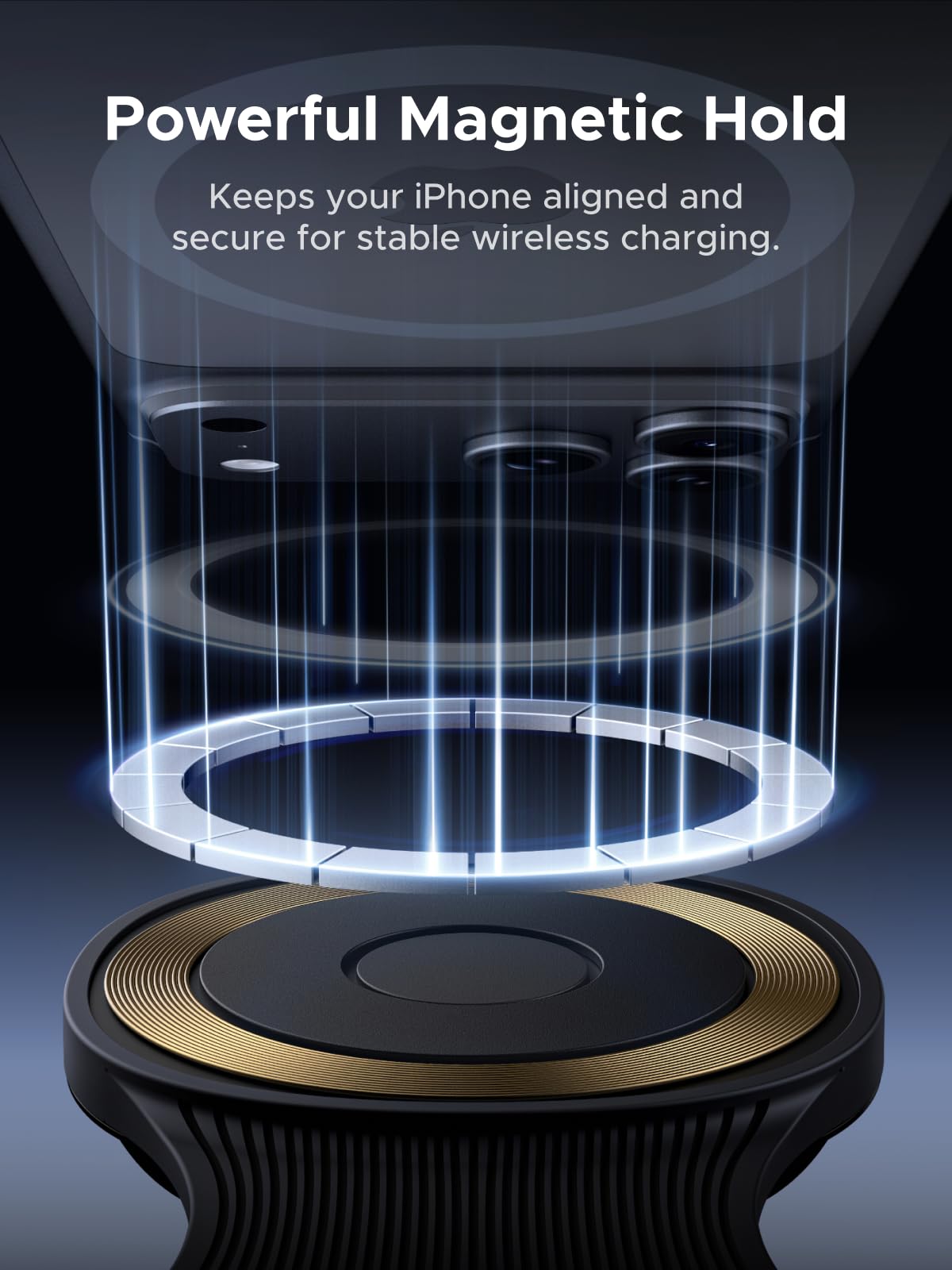 UGREEN MagFlow 2-in-1 Foldable Magnetic Wireless Charger 25W
