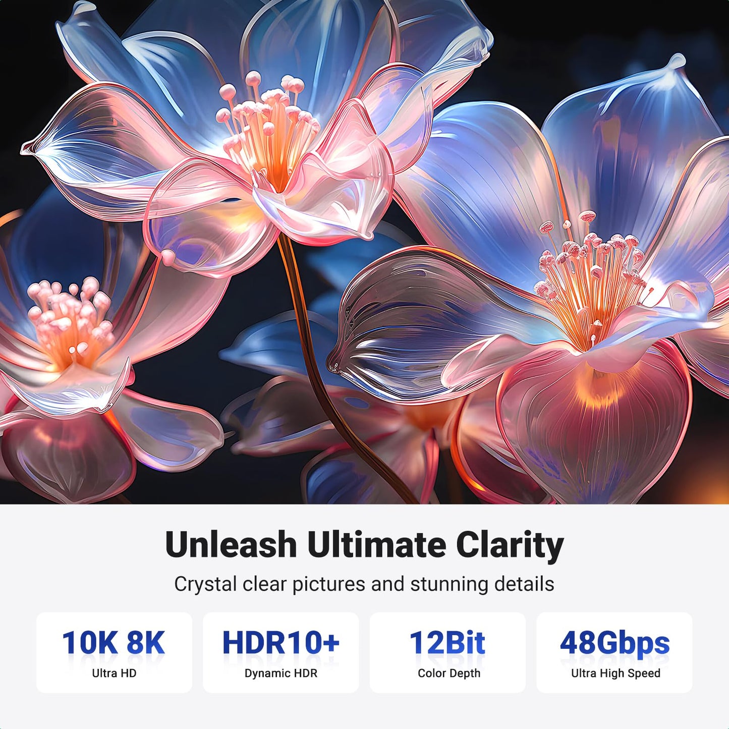 UGREEN 8K@60Hz Certified HDMI 2.1 Cable