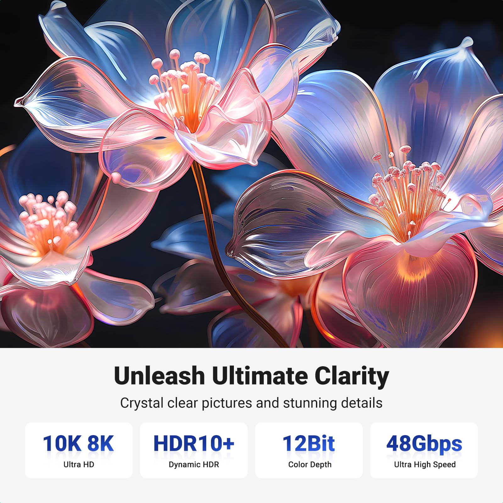 UGREEN 8K@60Hz Certified HDMI 2.1 Cable