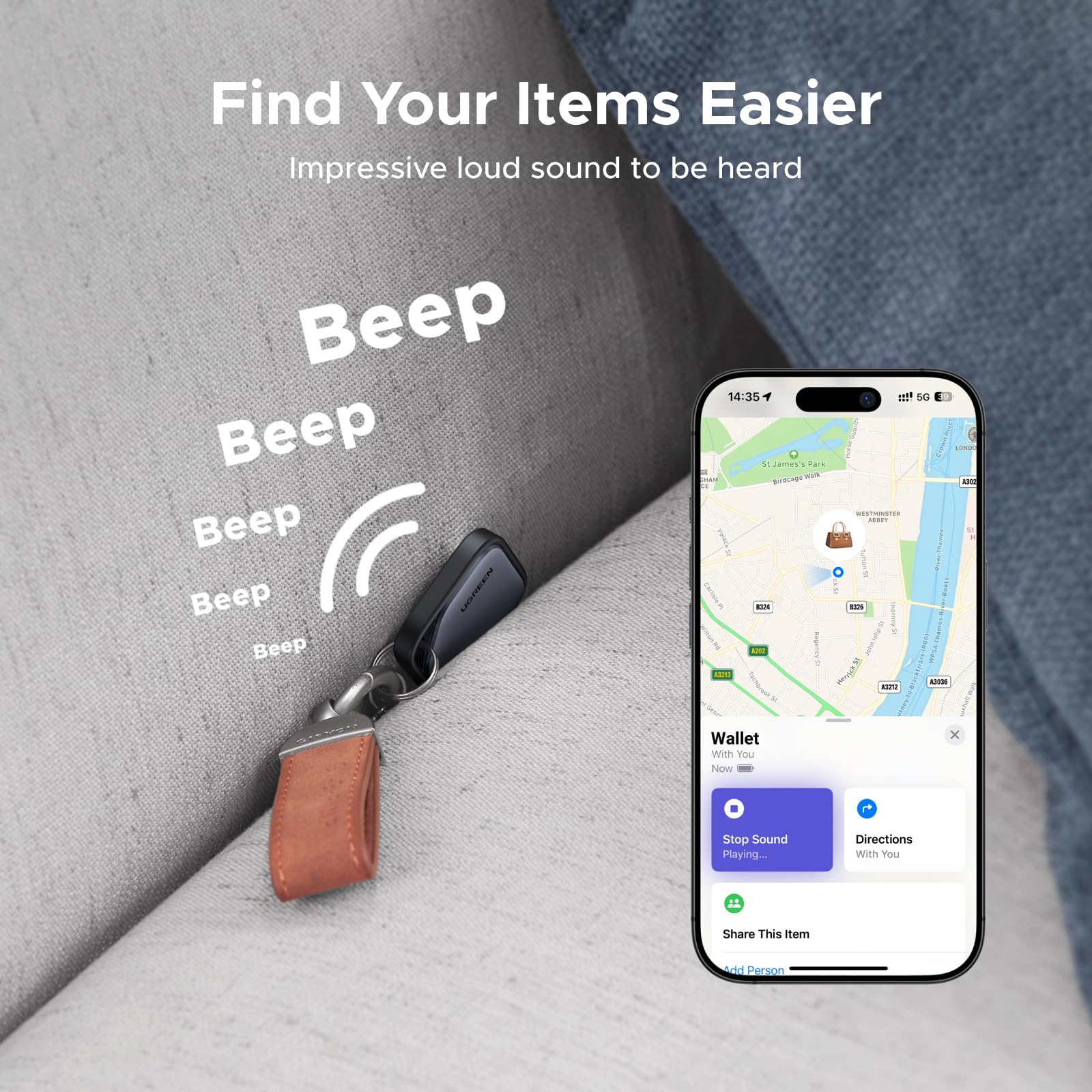 UGREEN FineTrack Smart Finder 1 แพ็ค