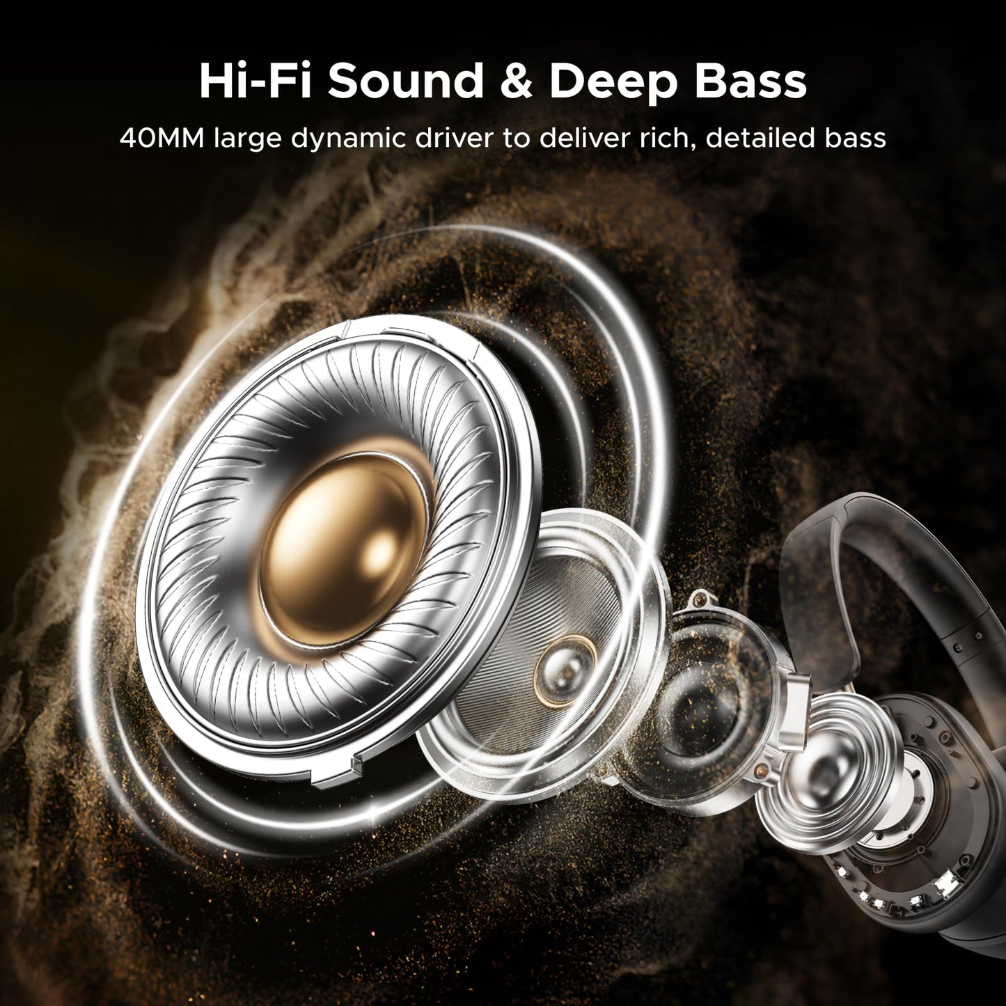 UGREEN HiTune Max5c Hybrid Active Noise-Cancelling Headphones