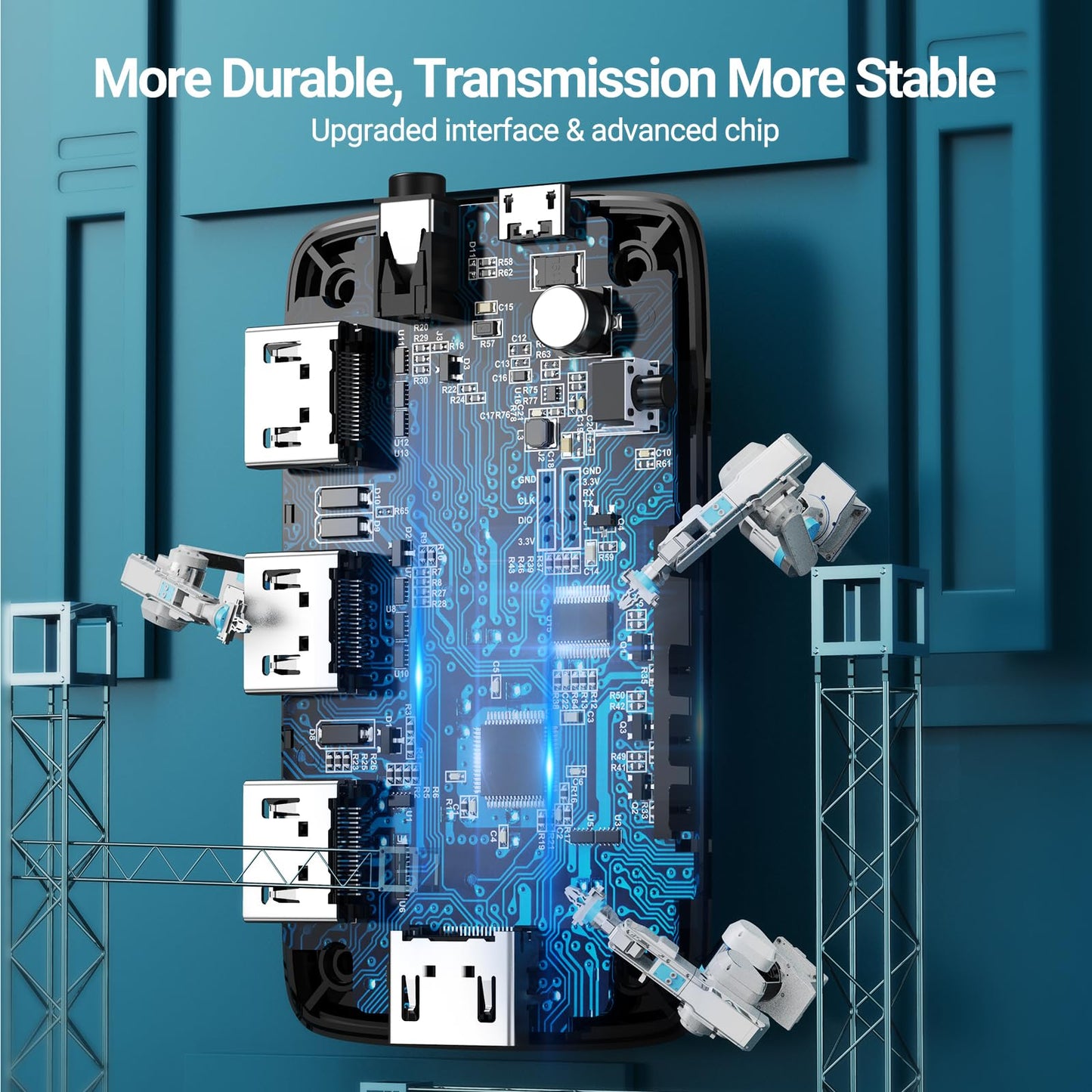 UGREEN HDMI Splitter (1 Giriş 4 Çıkış, 4K@60Hz)