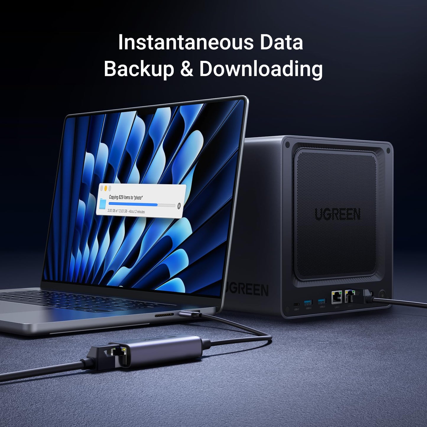 UGREEN USB C Ethernet Adapter 2.5G