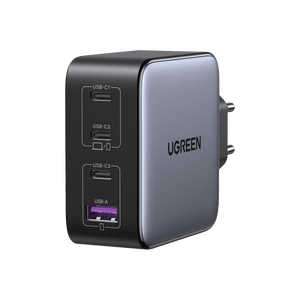 UGREEN Nexode GaN Oplader 100W USB-C Voeding met 4 Poorten