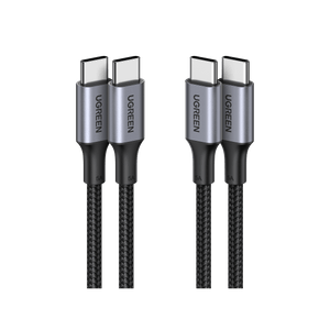 UGREEN Lot de 2 Câble USB C vers USB C Nylon Tressé PD 100W