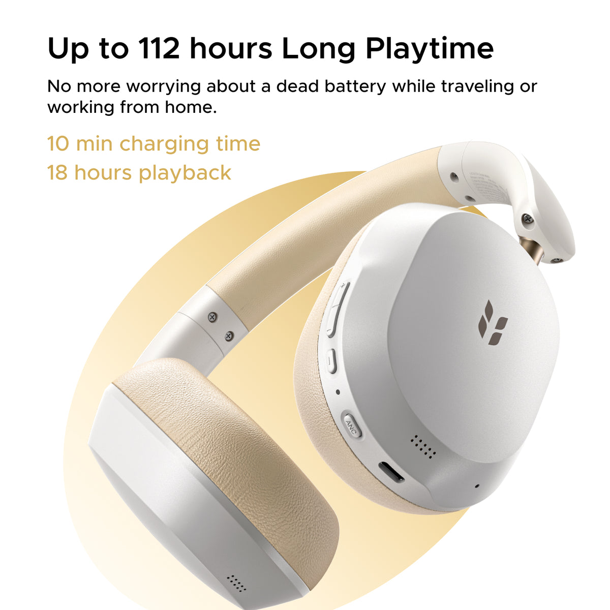 UGREEN Studio Max5s Bluetooth Earpods White