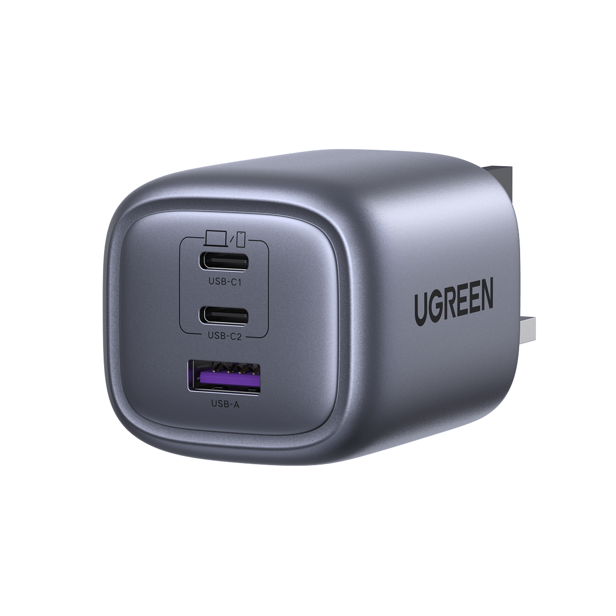 UGREEN Nexode 65W GaN Wall Charger 3-Ports